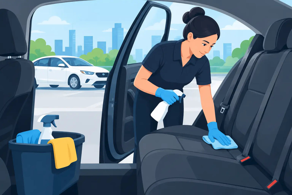 How to Refresh Rideshare Cars Between Trips