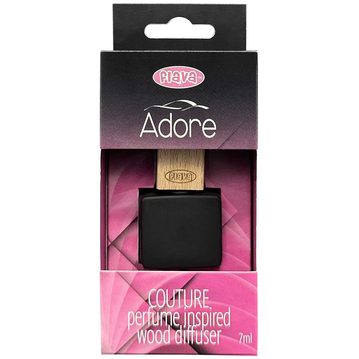 Flava Couture Wood Car Air Freshener - Adore Flava