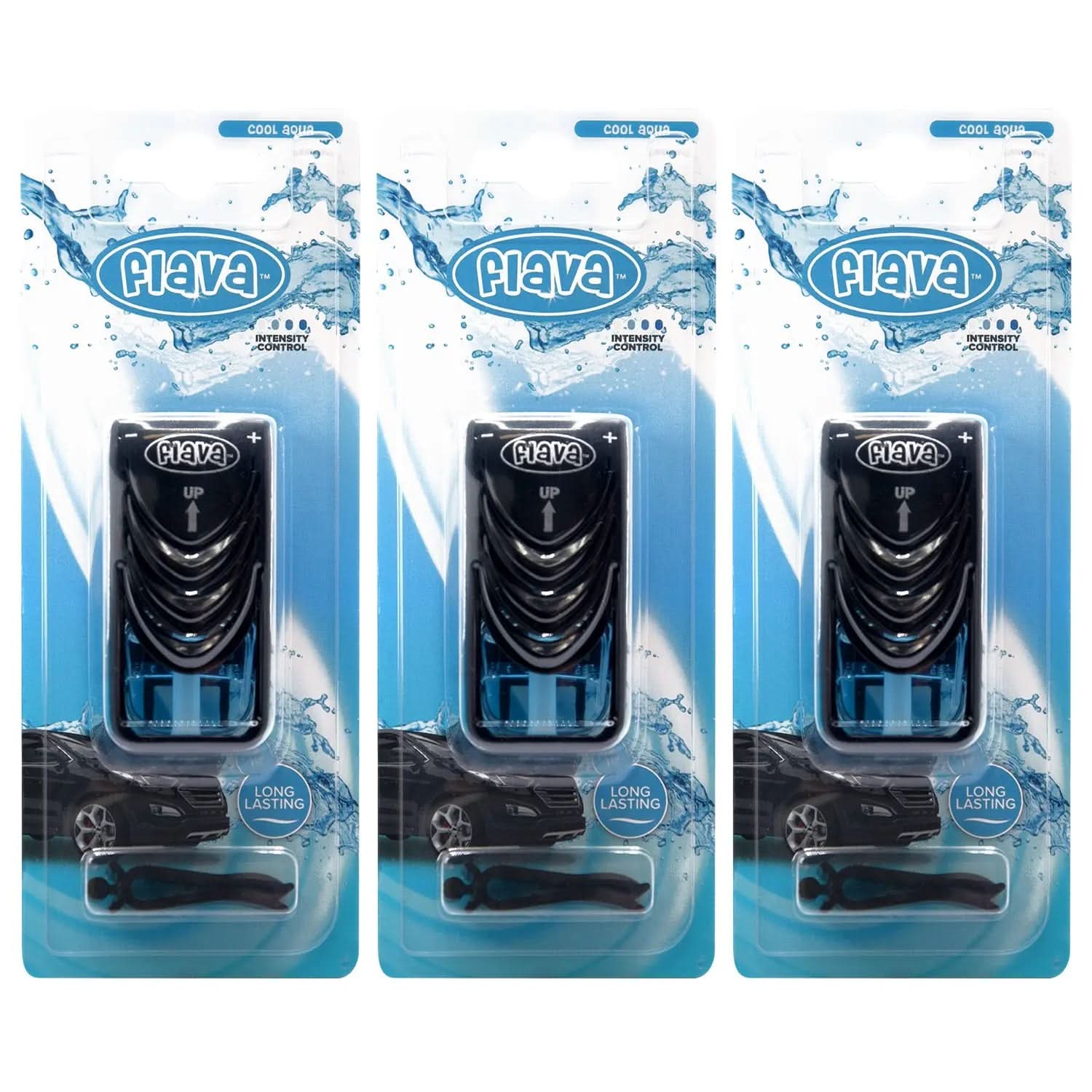 Flava Speed Car Air Freshener - Cool Aqua Flava