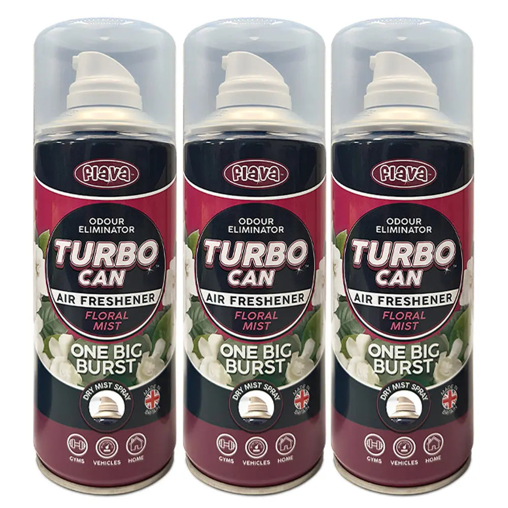 Flava Turbo Scent Spray Can - Floral Mist Flava
