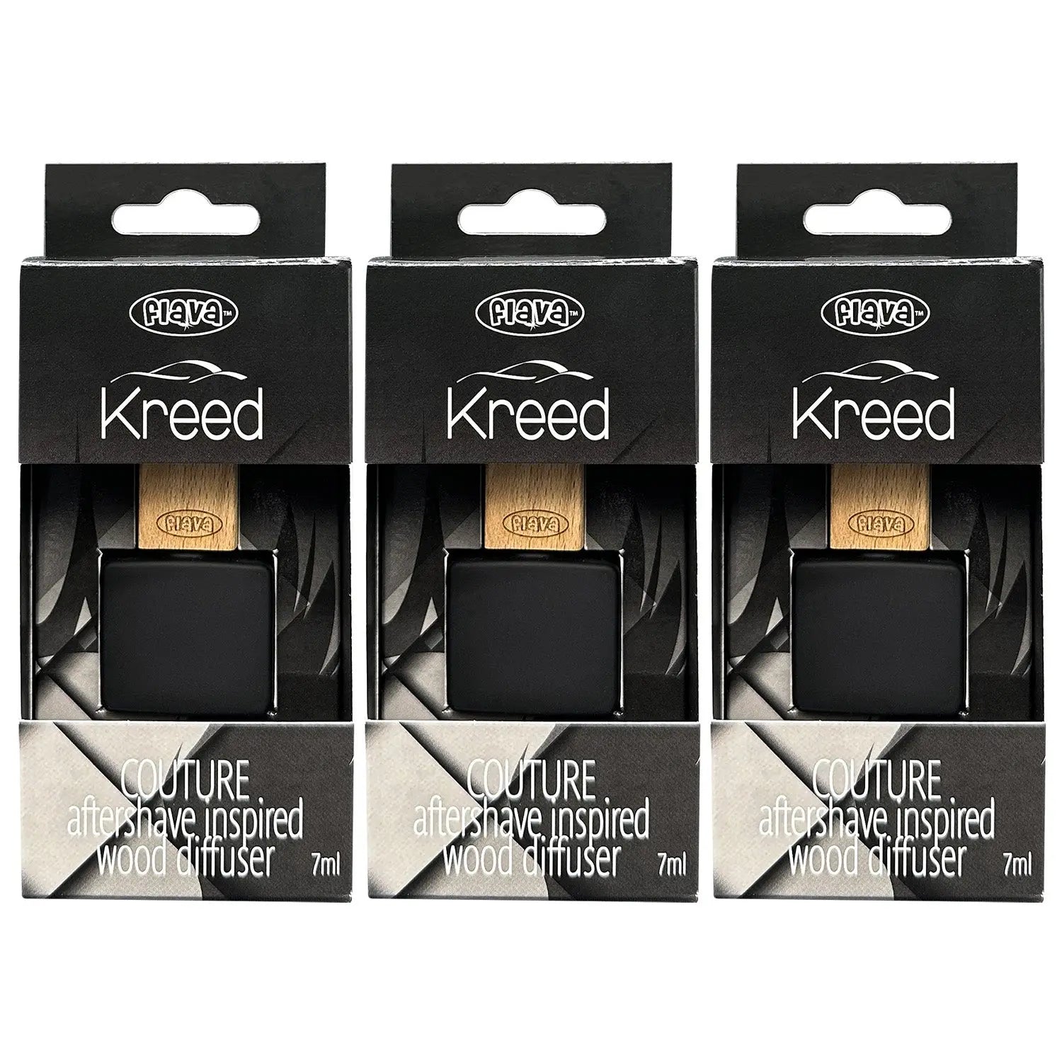 Flava Couture Wood Car Air Freshener - Kreed Flava