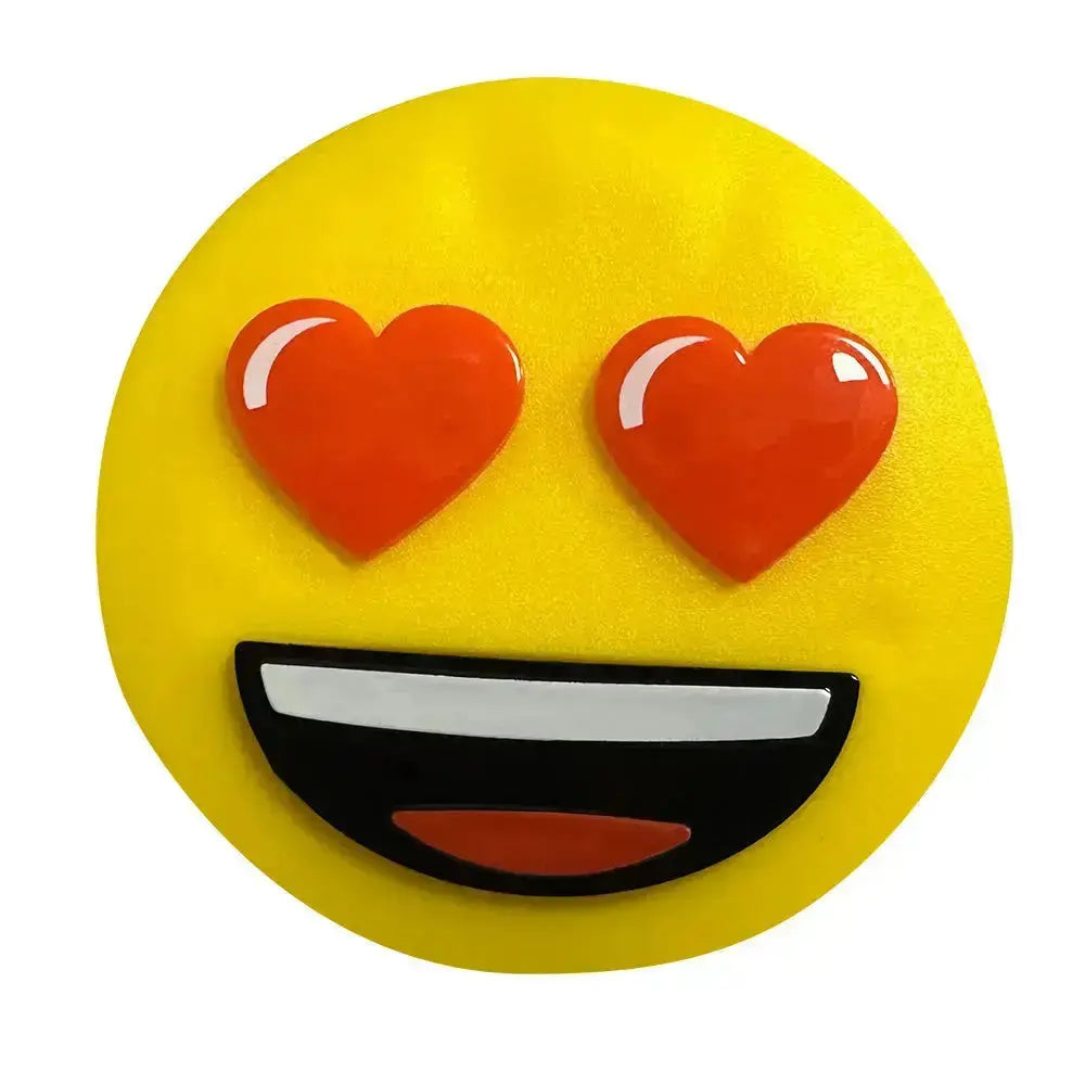 Emoji® Heart Eyes Vent Clip Car Air Freshener - Lemon Love Scent