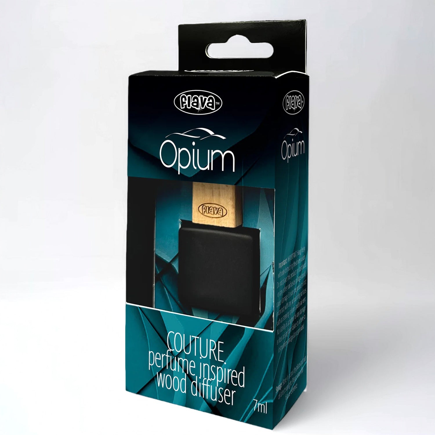 Flava Couture Wood Car Air Freshener - Opium Flava