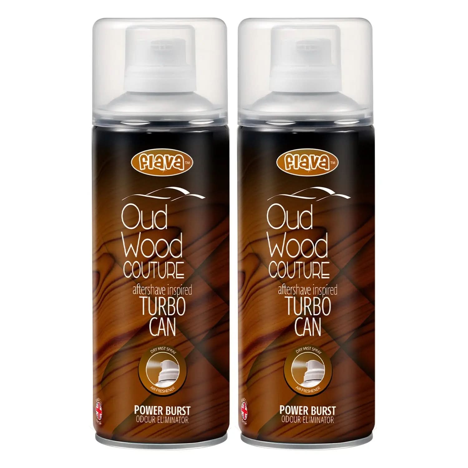 Flava Couture Turbo Can Spray - Oud Wood Flava