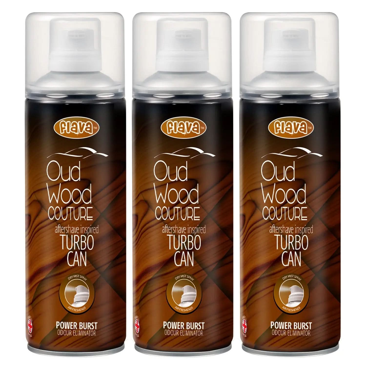 Flava Couture Turbo Can Spray - Oud Wood Flava