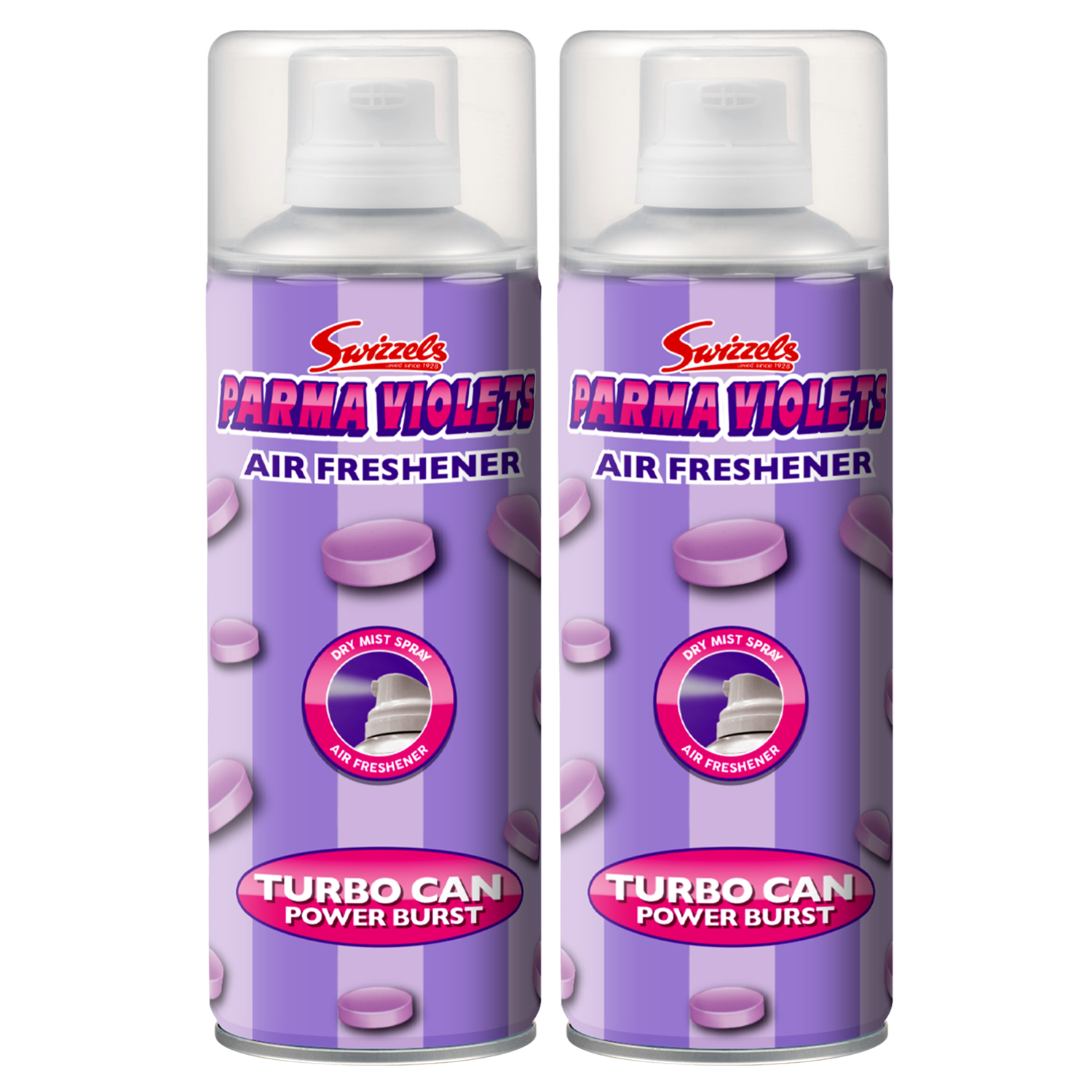 Swizzels Turbo Can Spray – Parma Violets Flava