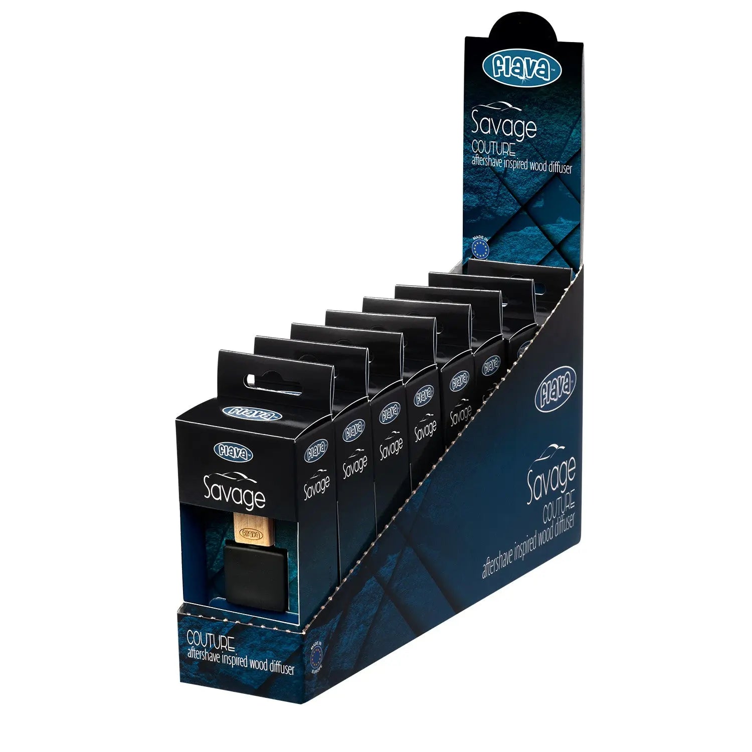 Flava Couture Wood Car Air Freshener - Savage Flava