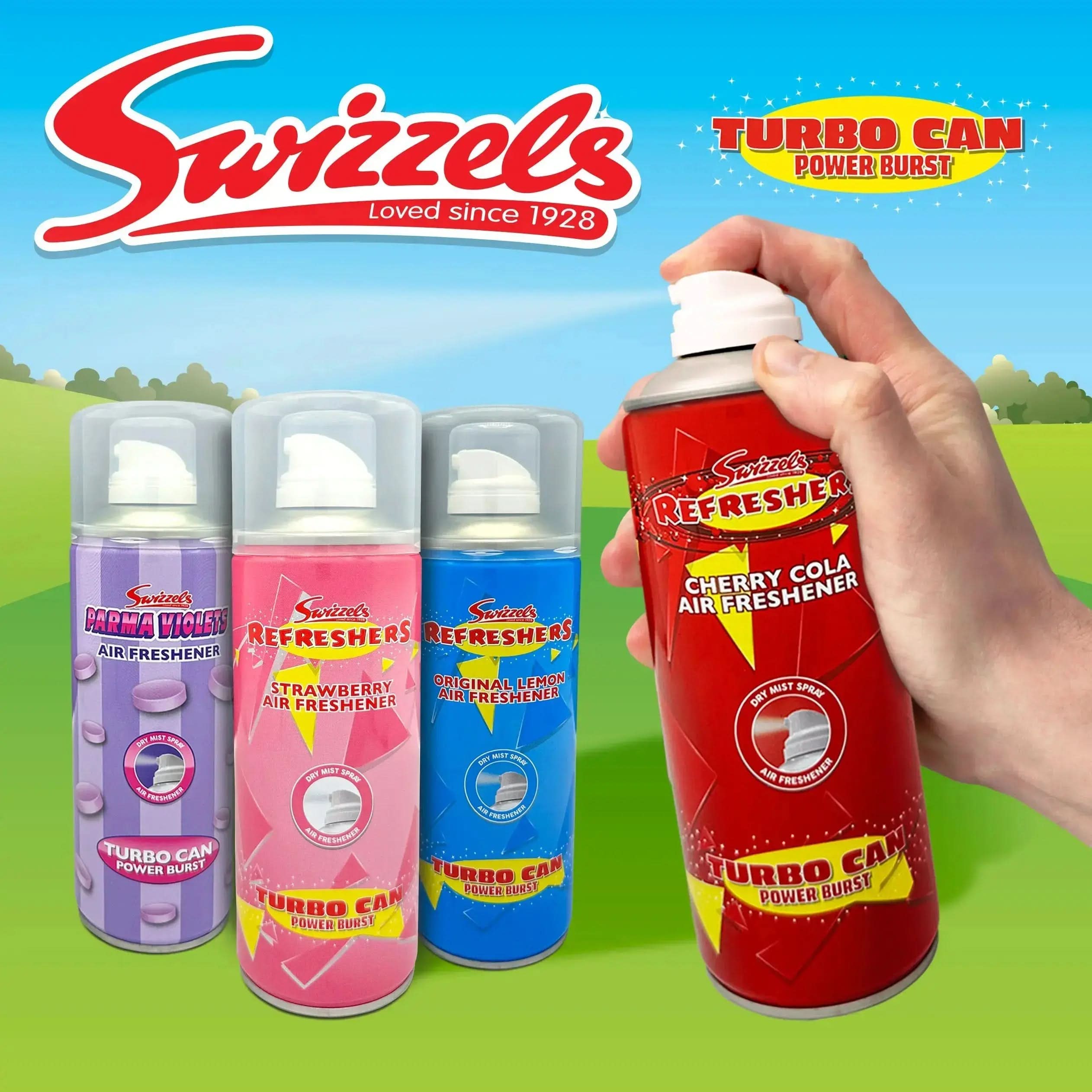 Swizzels Turbo Scent Spray Can – Cherry Cola Flava