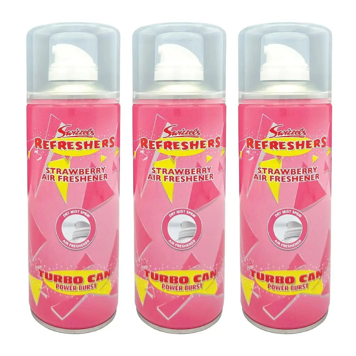 Swizzles Turbo Scent Spray Can – Strawberry Flava