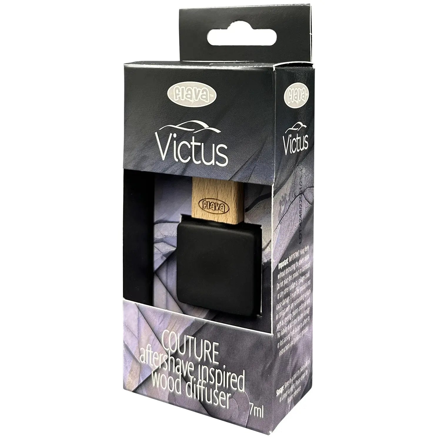 Flava Couture Wood Car Air Freshener - Victus Flava