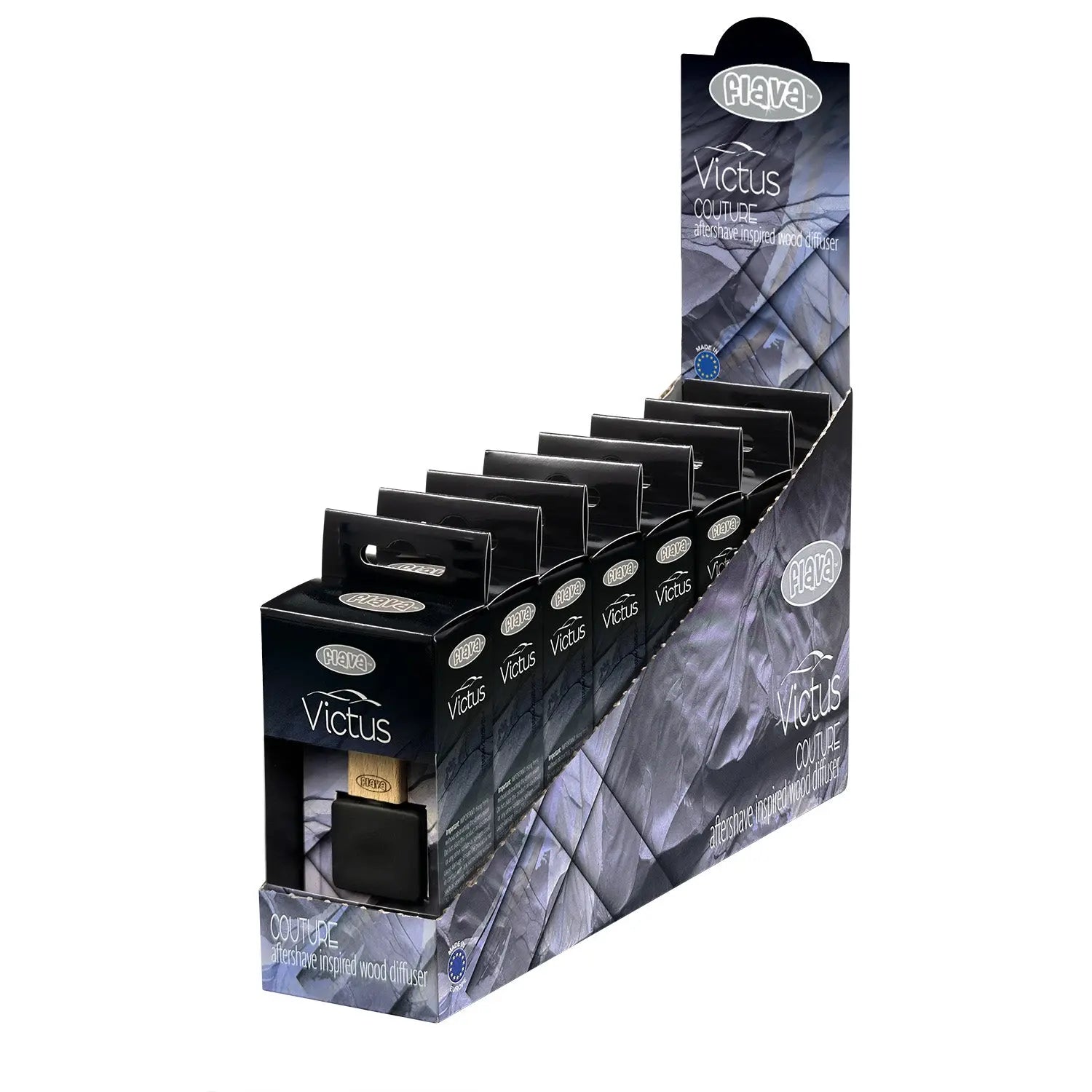 Flava Couture Wood Car Air Freshener - Victus Flava