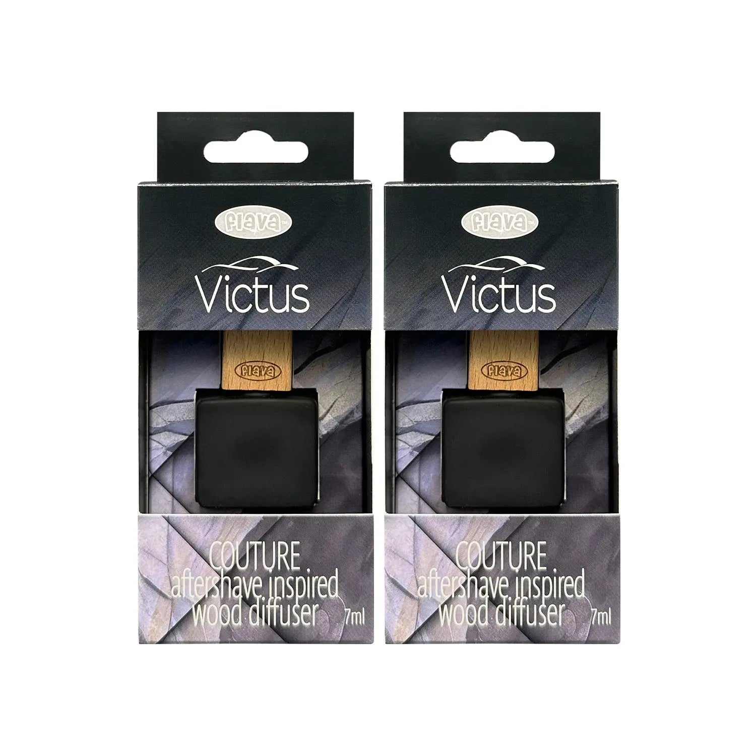 Flava Couture Wood Car Air Freshener - Victus Flava