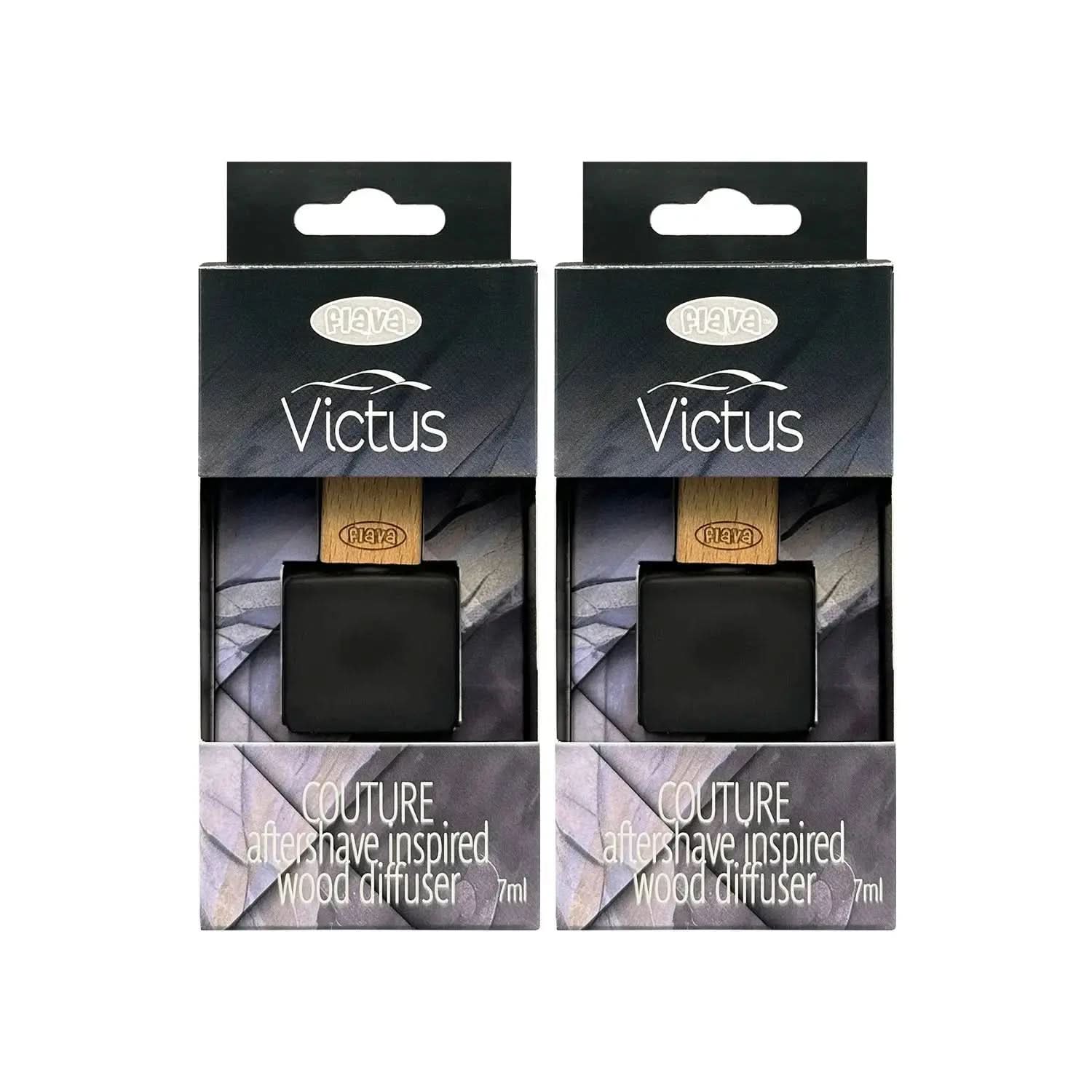 Flava Couture Wood Car Air Freshener - Victus Flava