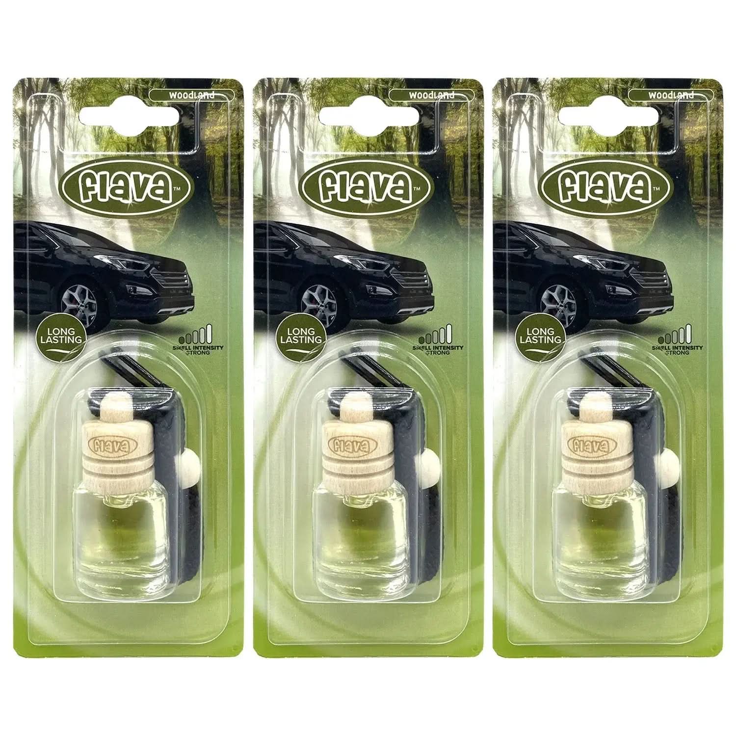 Flava Wood Scent Car Air Freshener - Woodland Flava