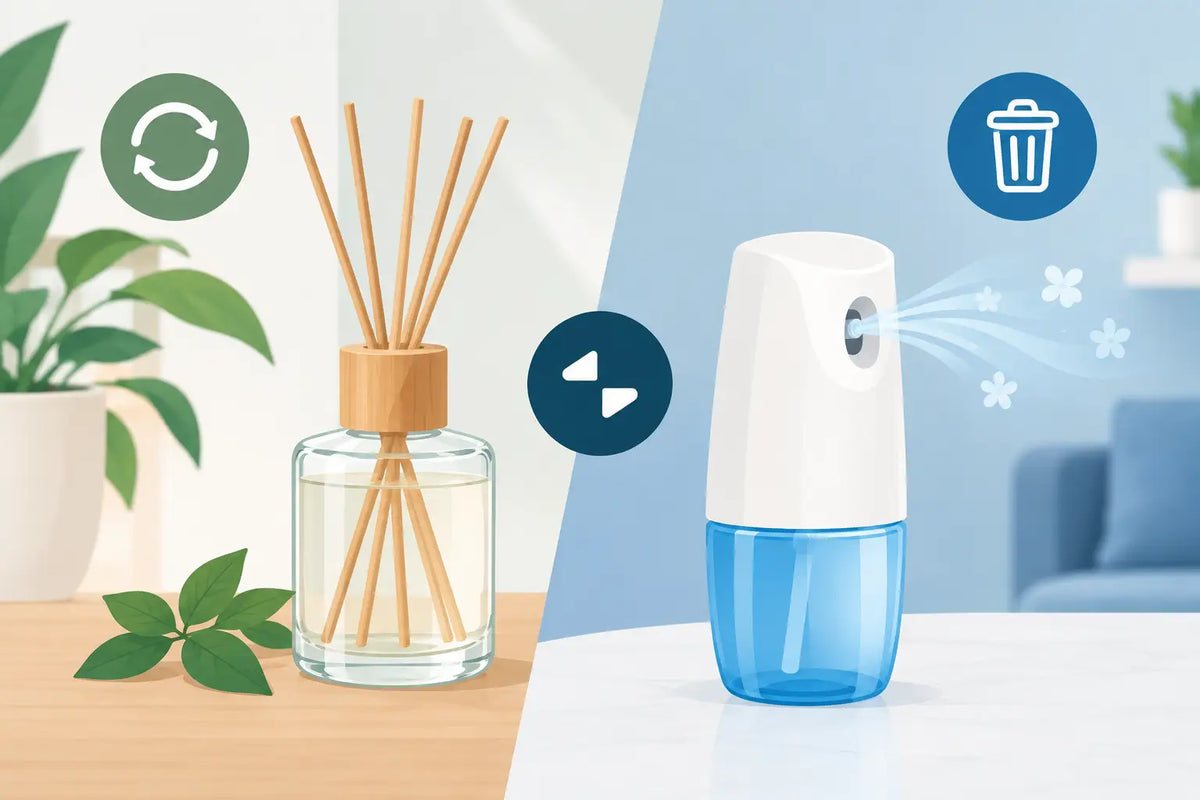 Reusable Diffuser Versus Disposable Freshener