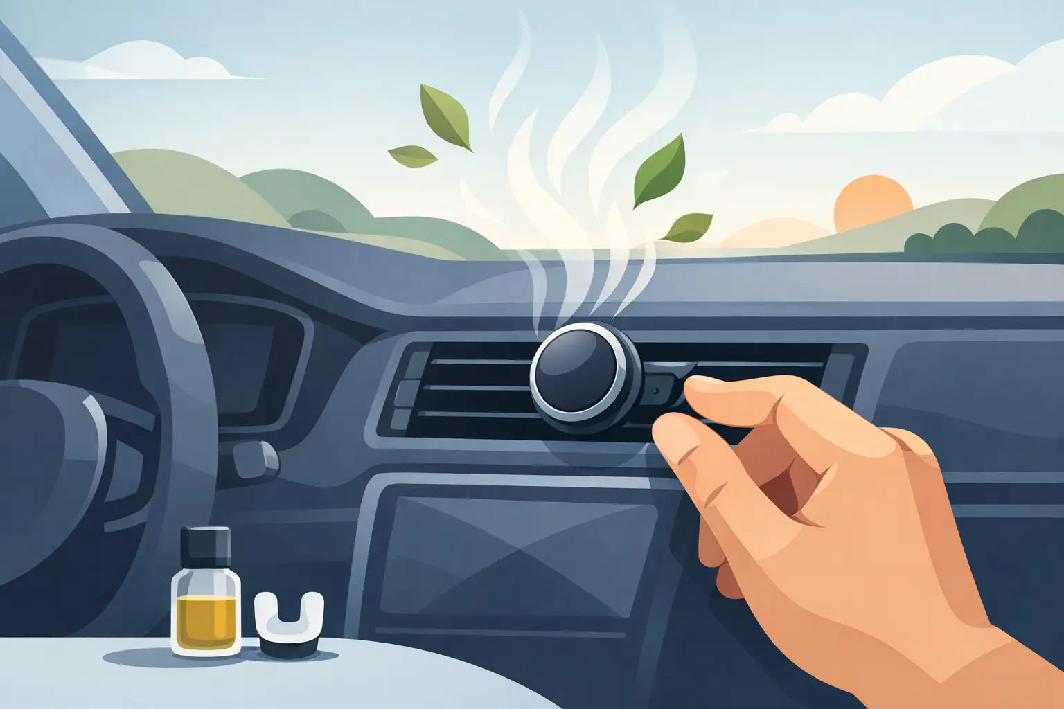 Vent Clip Installation for a Better-Smelling Car