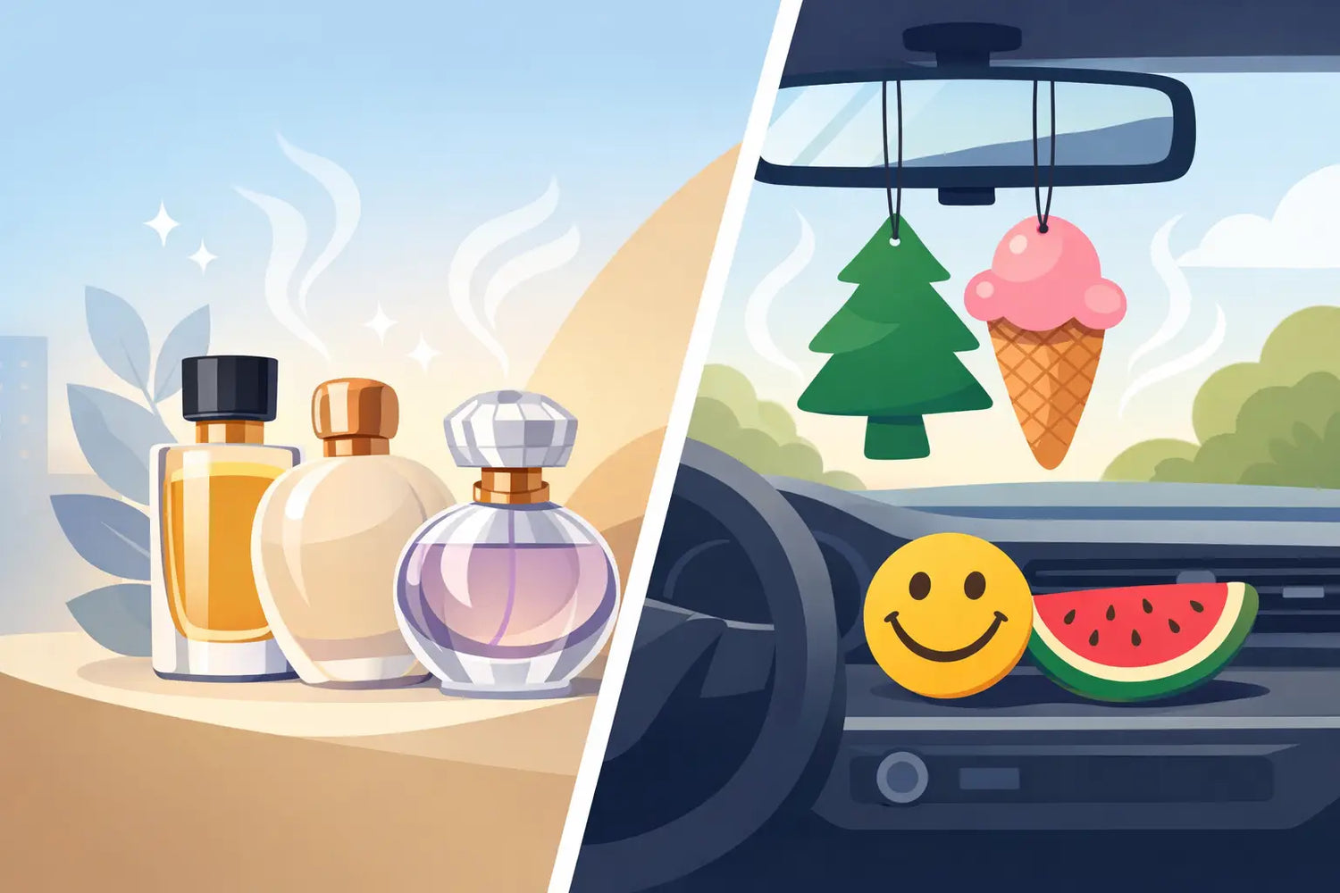 Designer Scents vs Novelty Fresheners