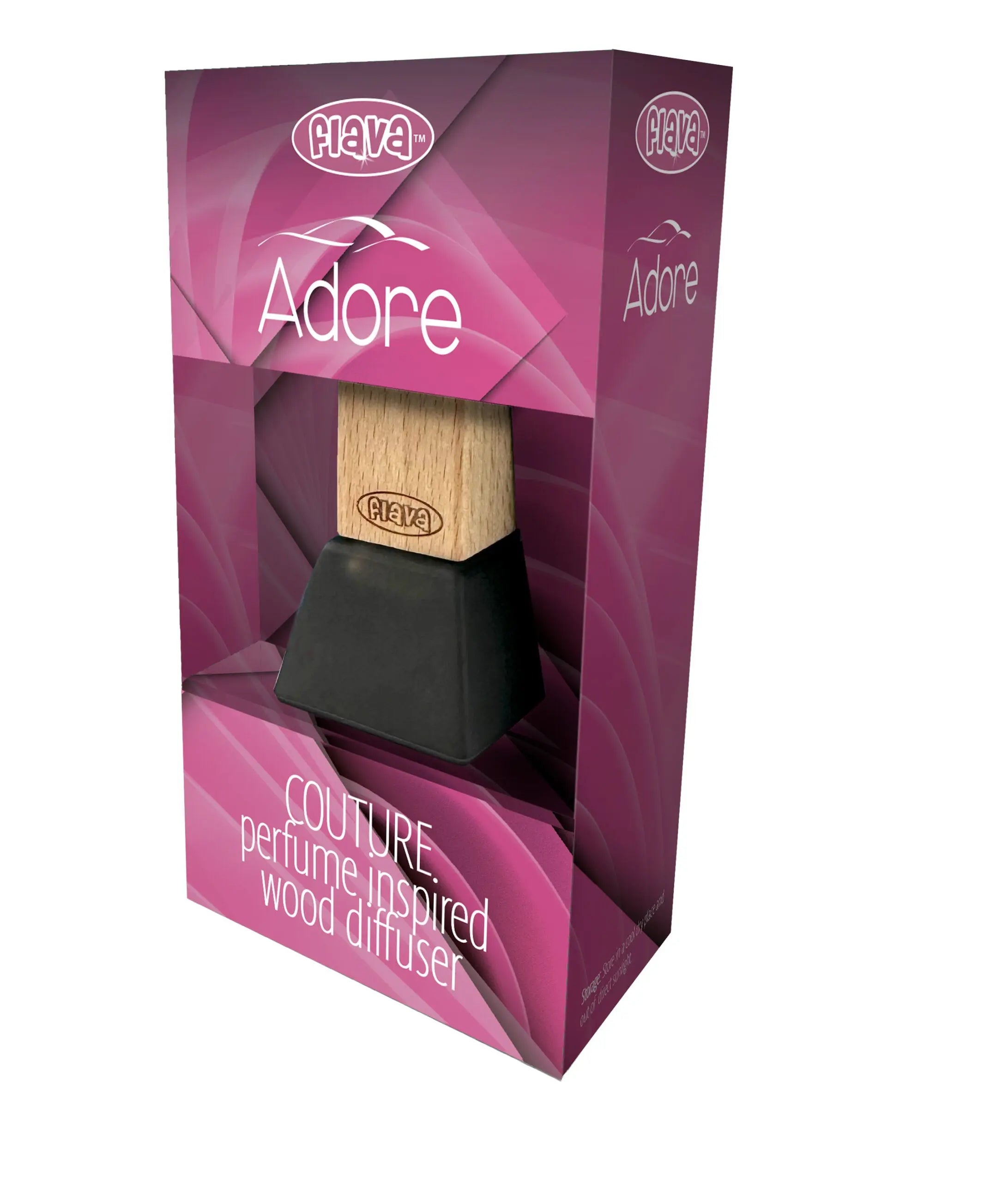 Flava Couture Wood Car Scent – Adore - Flava Car Scents
