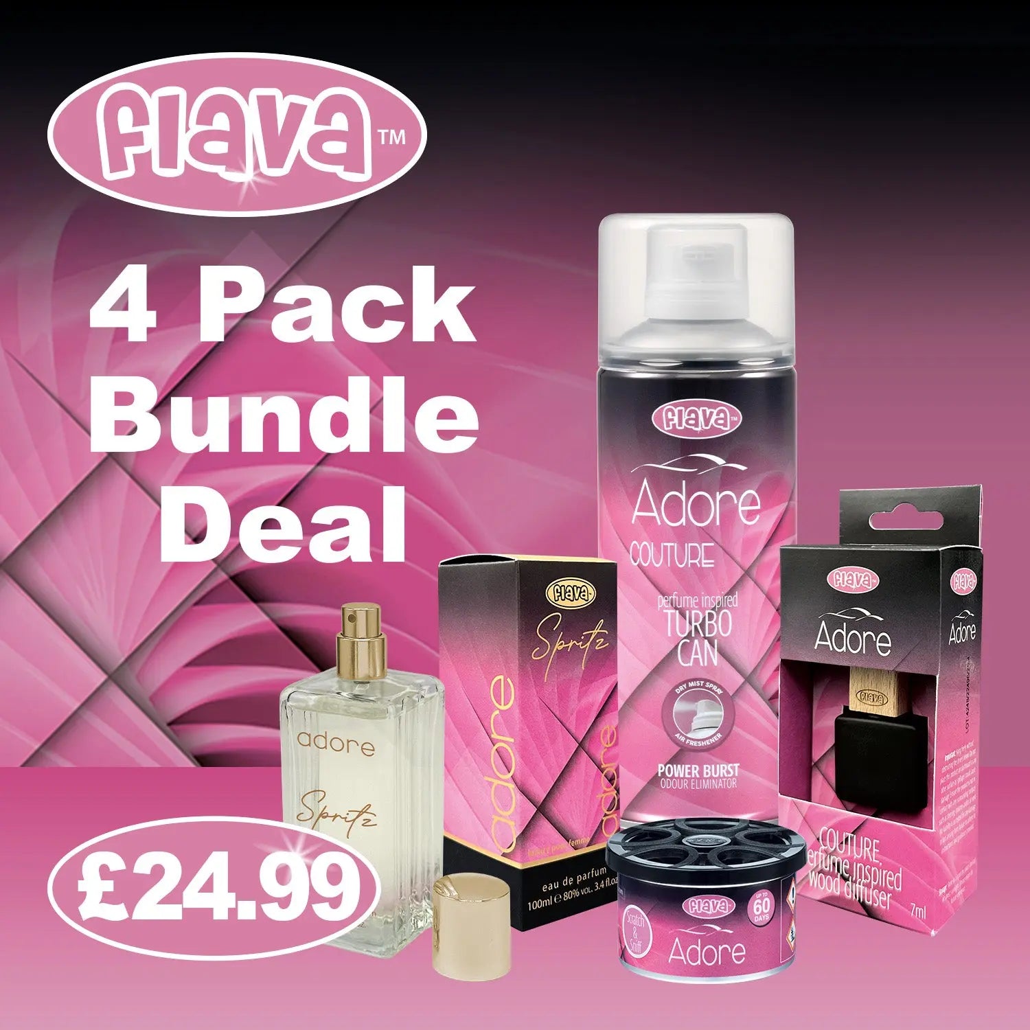 Flava Couture Scent Tin - Adore Flava