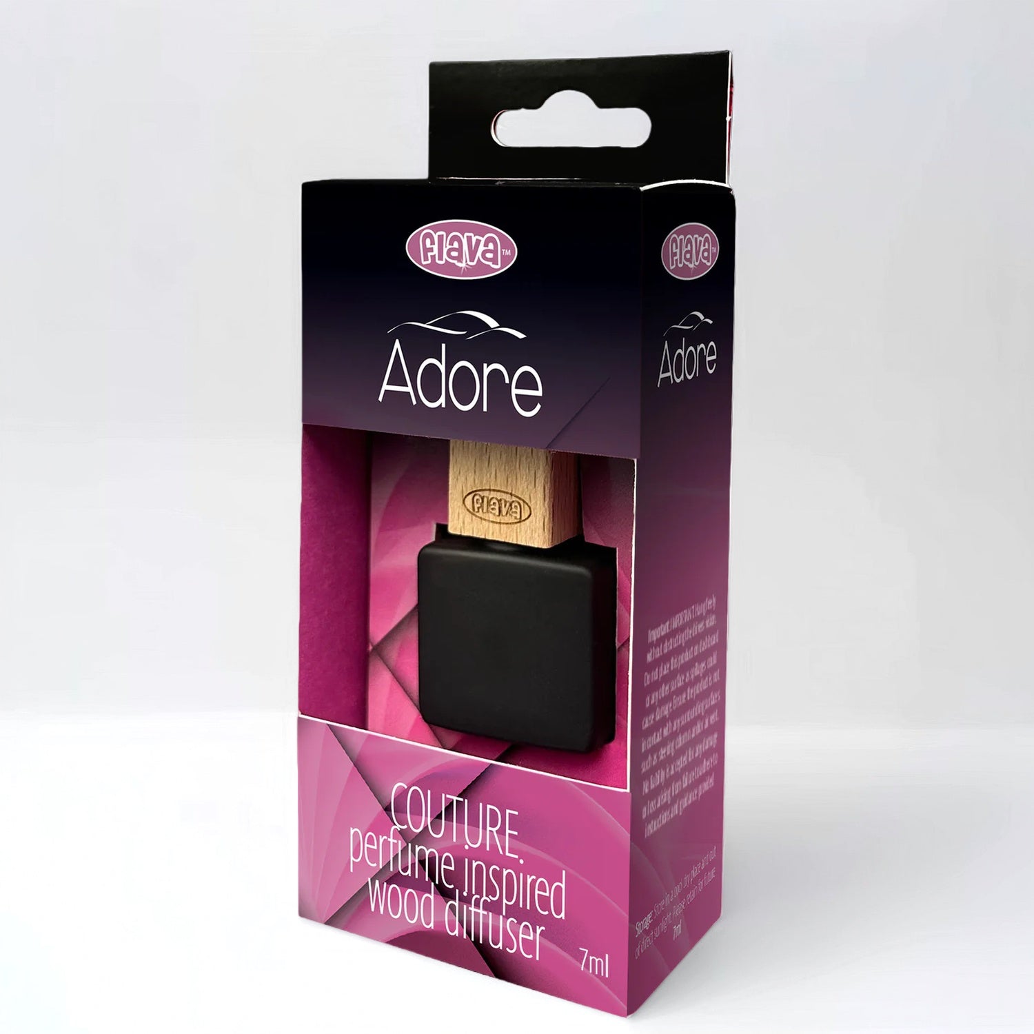 Flava Couture Wood Car Air Freshener - Adore Flava