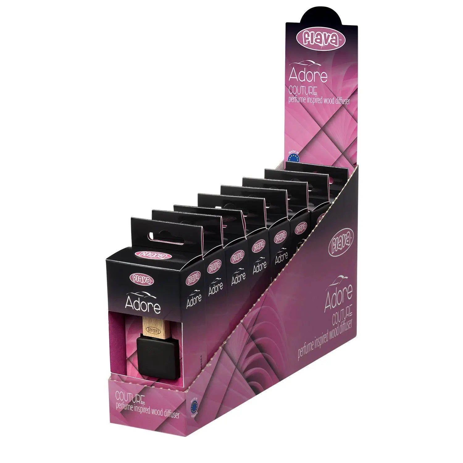 Flava Couture Wood Car Air Freshener - Adore Flava