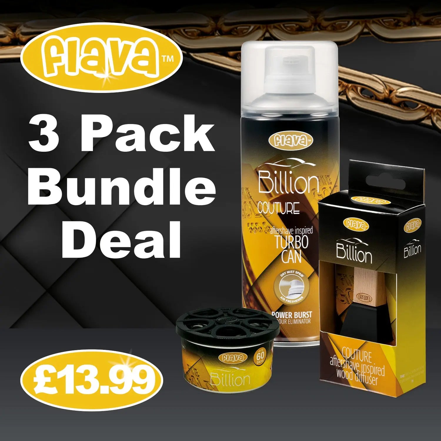 Flava Couture Turbo Scent Spray Can - Orchid Flava