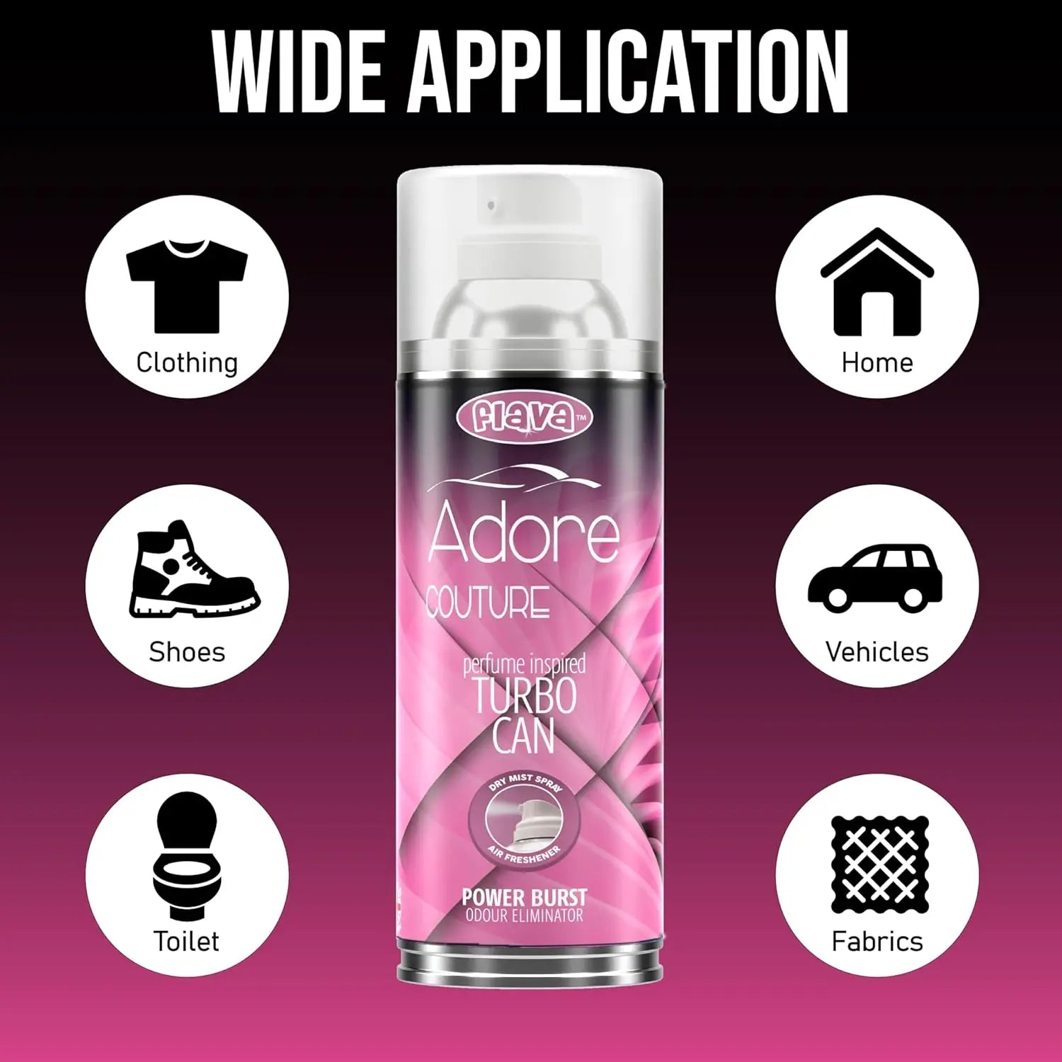 Flava Couture Turbo Can - Adore Flava