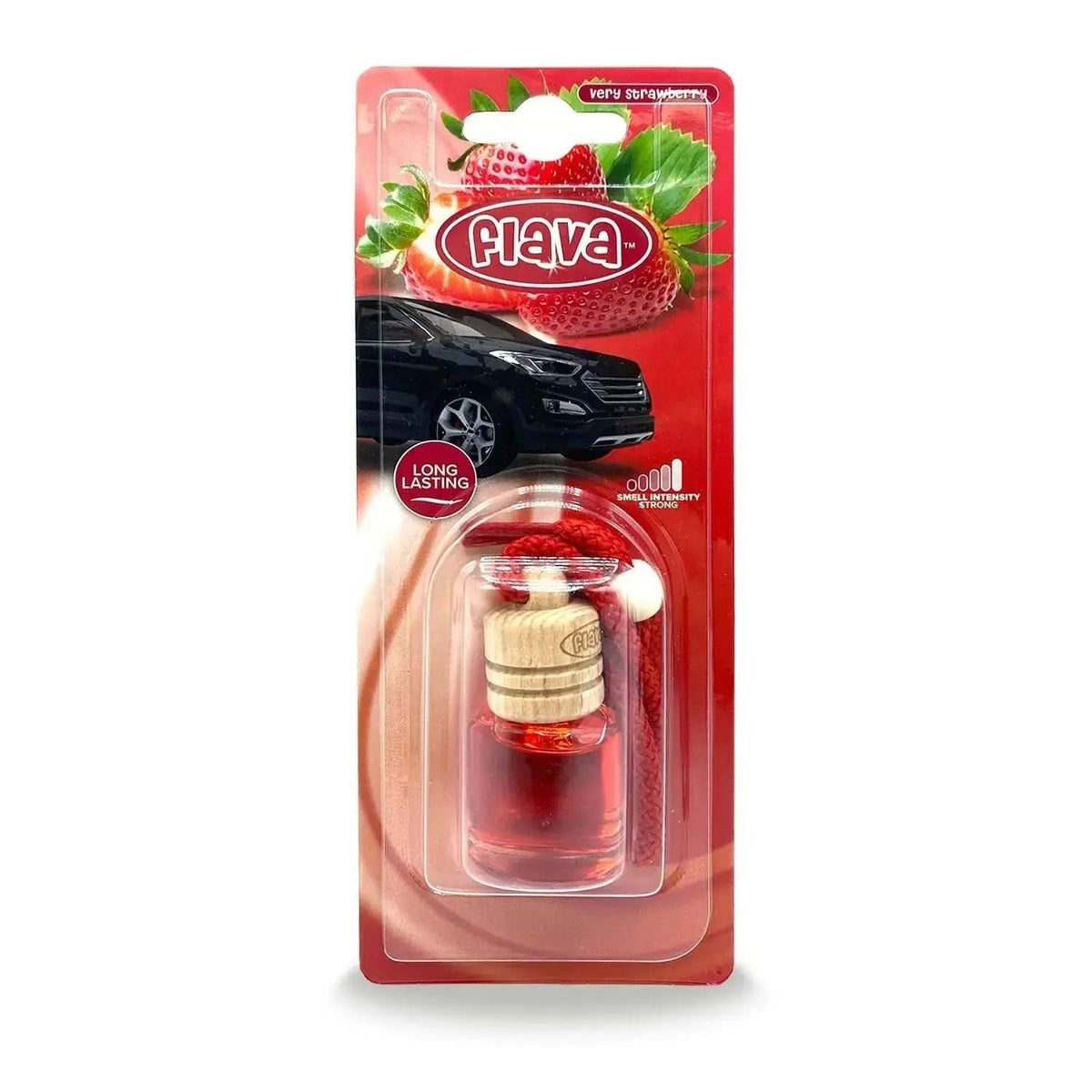 Wood Scent Car Air Freshener Very Strawberry