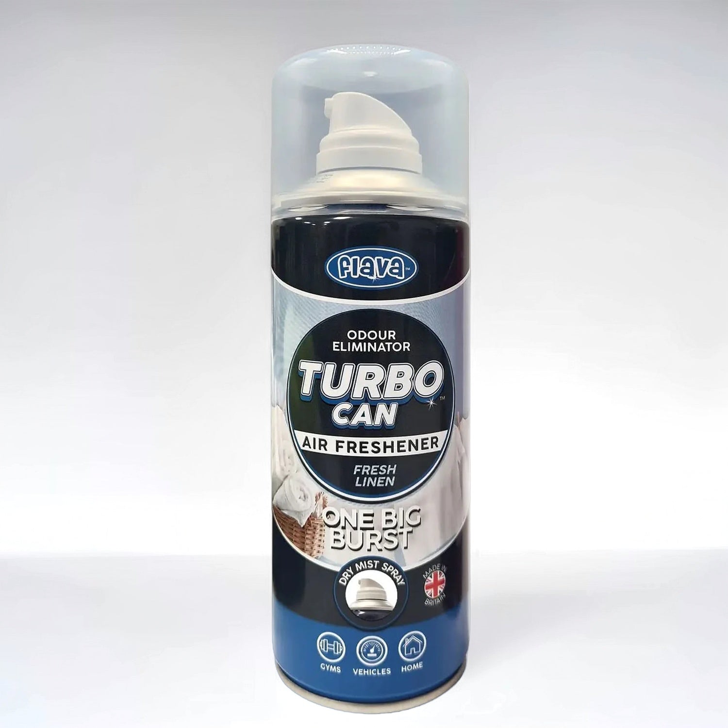 Flava Turbo Can Spray - Fresh Linen Flava