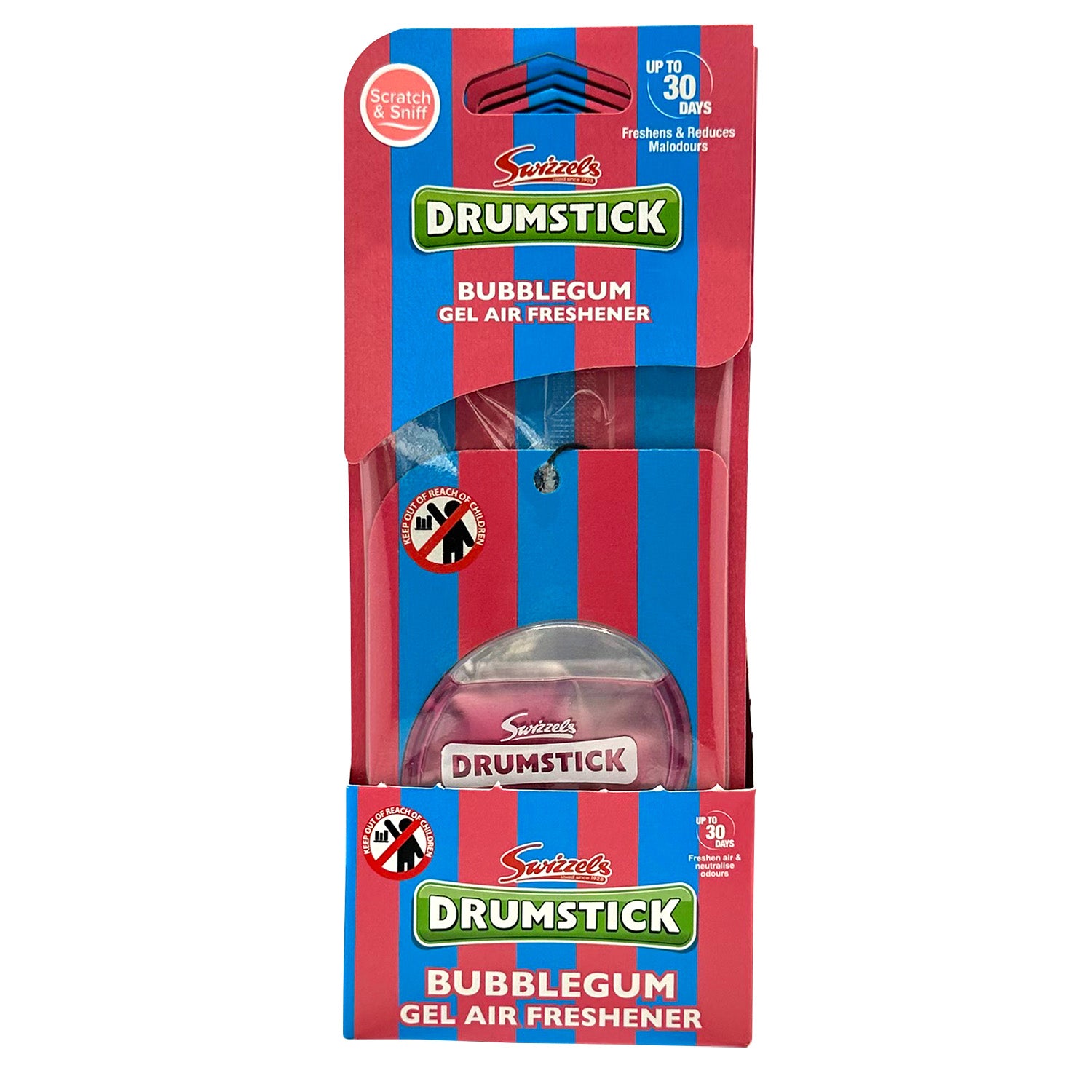 Swizzels Bubblegum Gel Hanging Car Air Freshener