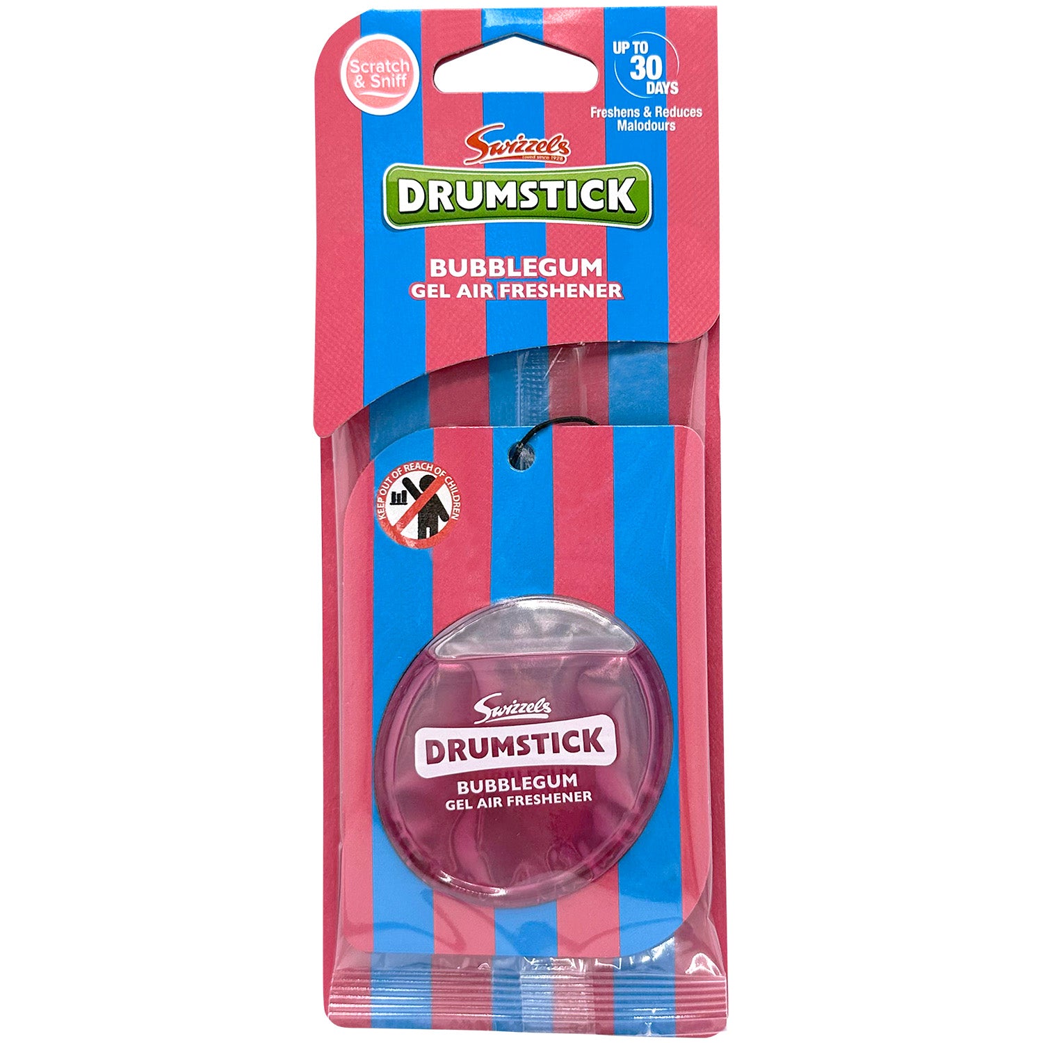 Swizzels Bubblegum Gel Hanging Car Air Freshener