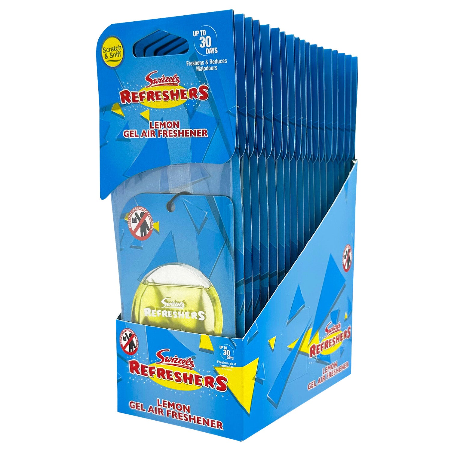 Swizzels Lemon Gel Hanging Car Air Freshener