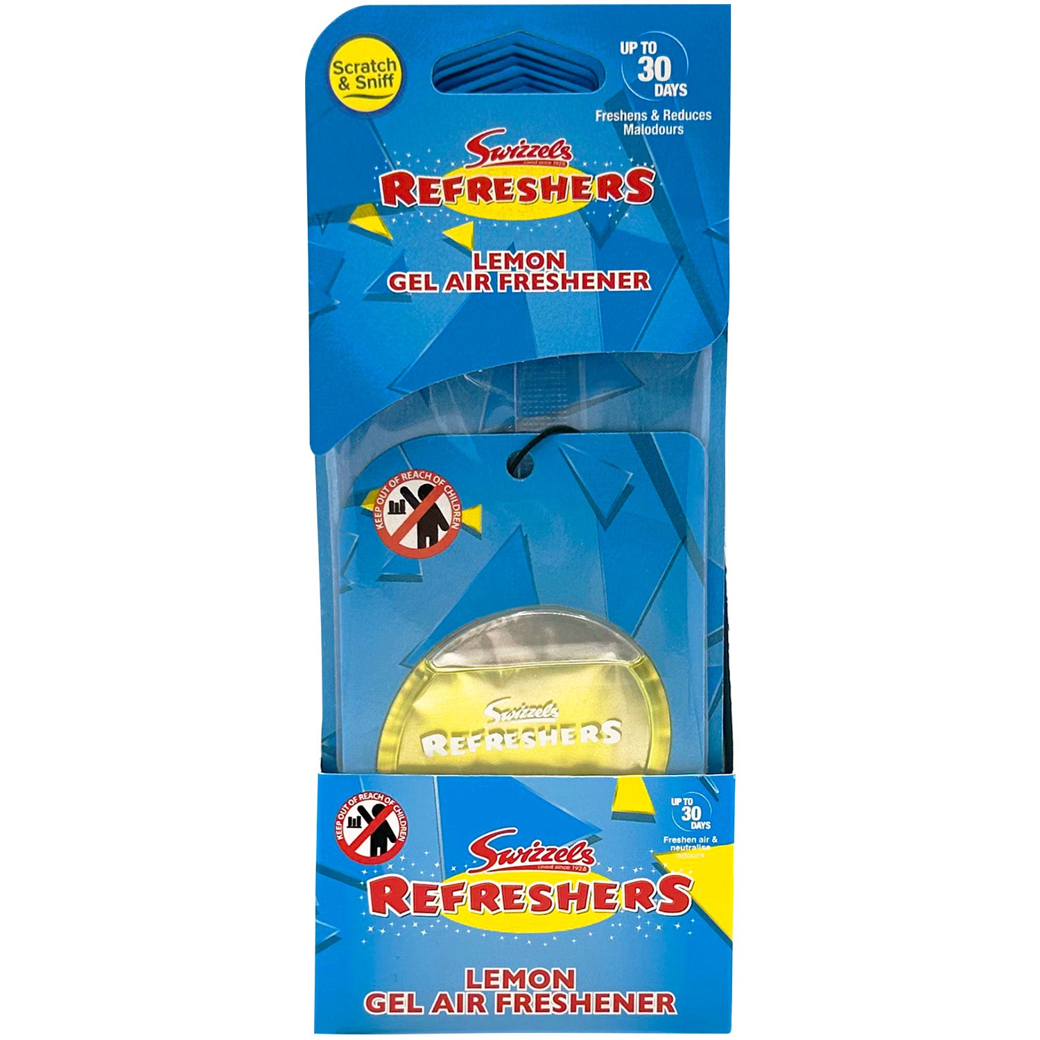 Swizzels Lemon Gel Hanging Car Air Freshener