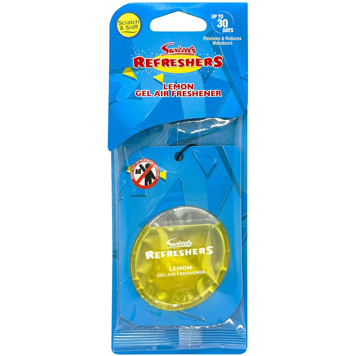 Swizzels Lemon Gel Hanging Car Air Freshener