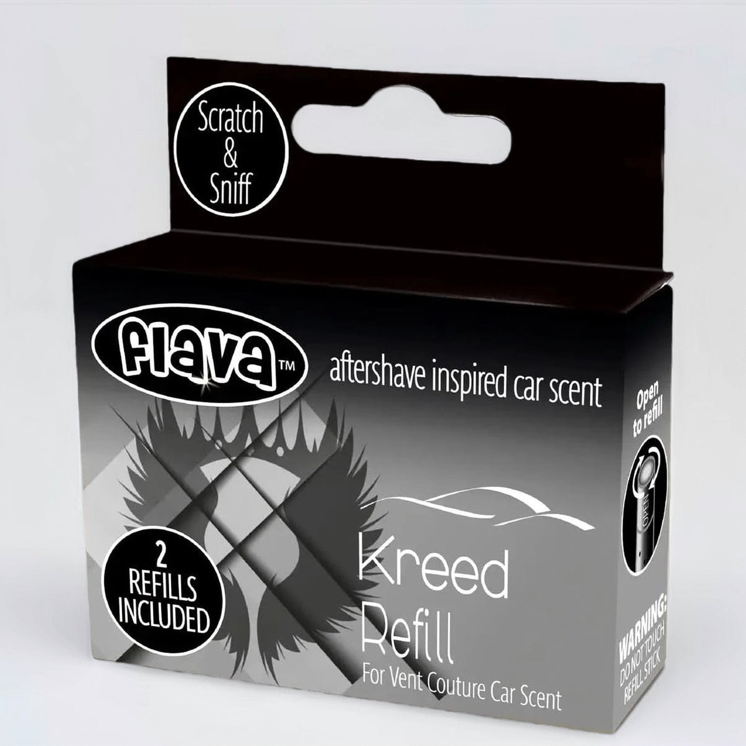 Flava Couture 2 Pack Refill Stick For Refillable Vent Car Air Fresheners - Kreed Flava