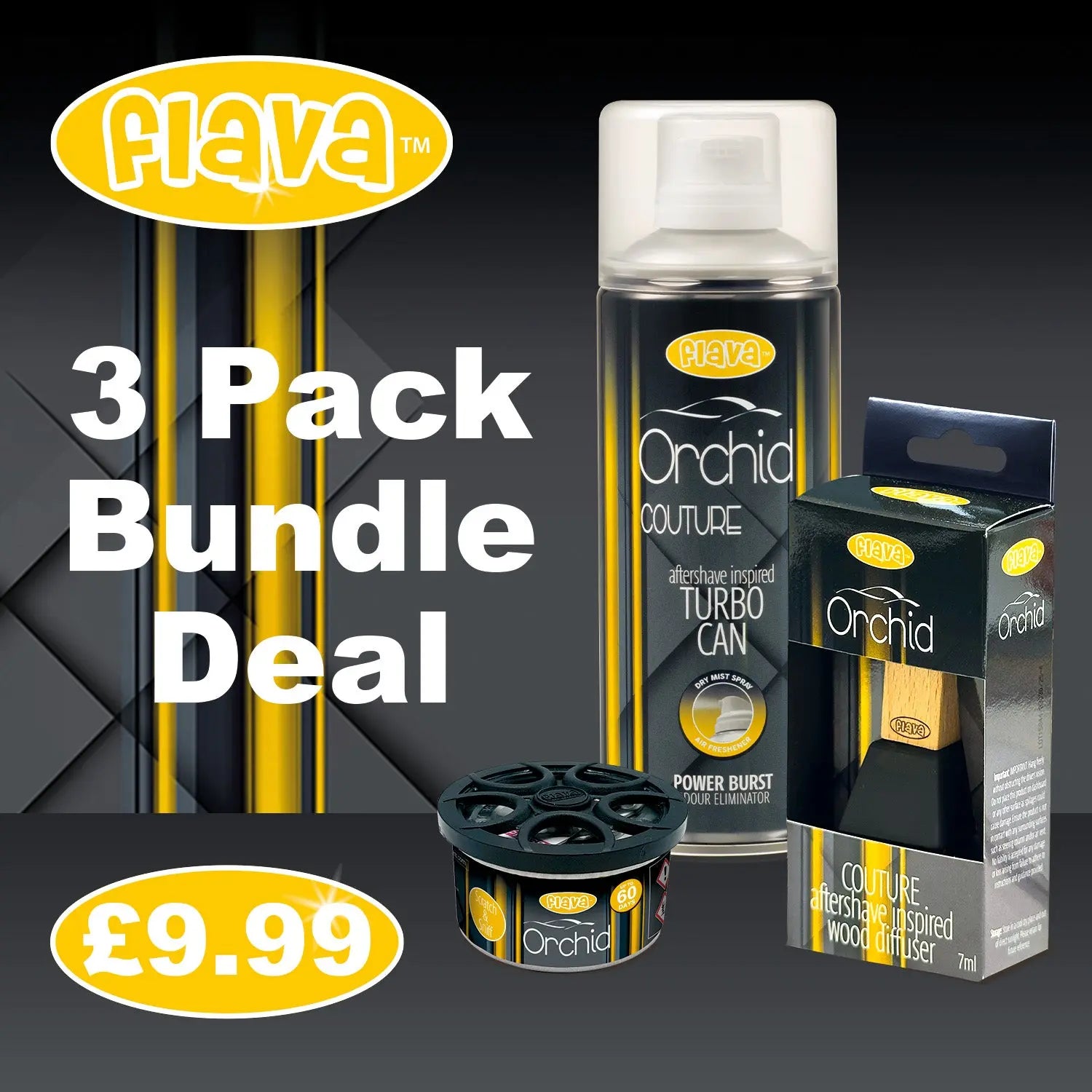 Black Friday Mega Deal! - Opium x 3 Pack Car Air Freshener Bundle (Copy) Flava Car Scents