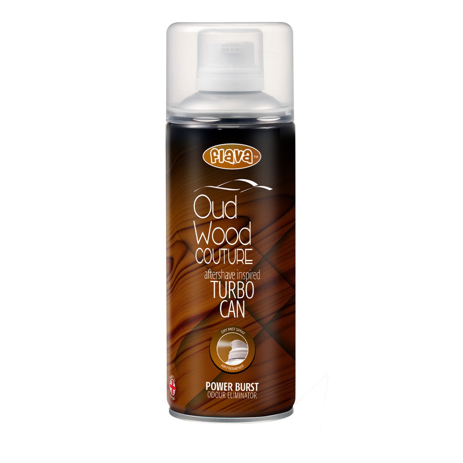 Flava Couture Turbo Can Spray - Oud Wood