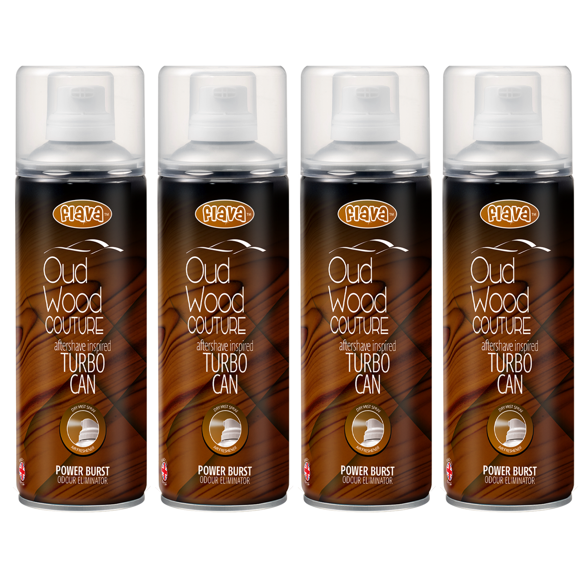 Flava Couture Turbo Can Spray - Oud Wood Flava
