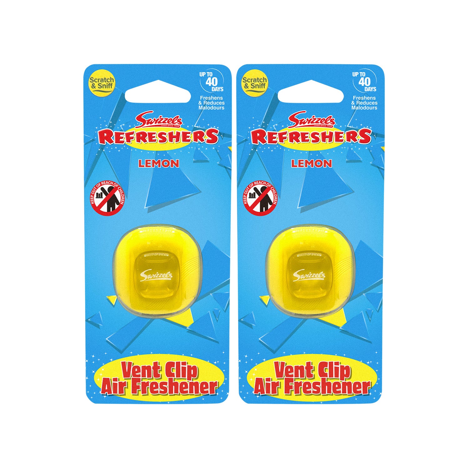 Swizzels Lemon Vent Clip Car Air Freshener