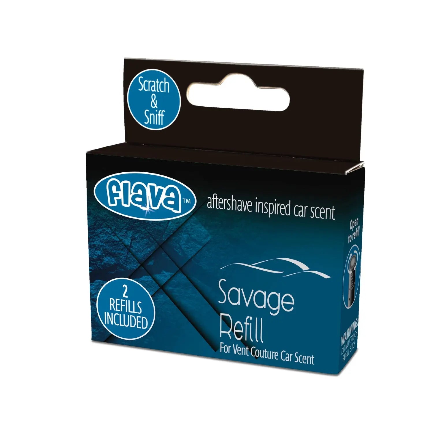 Flava Couture Car Air Vent 2pk Refill - Savage Flava