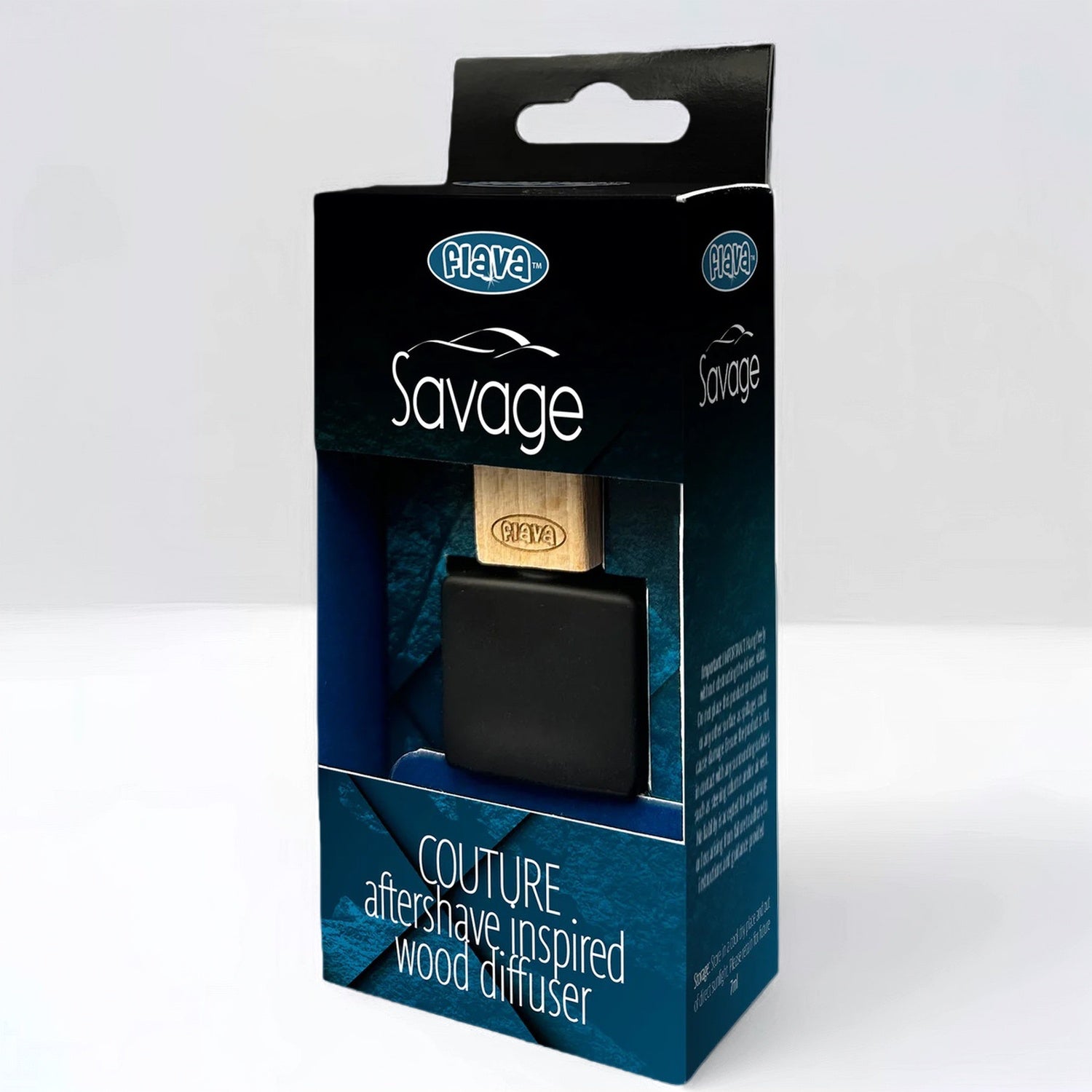 Flava Couture Wood Car Air Freshener - Savage Flava