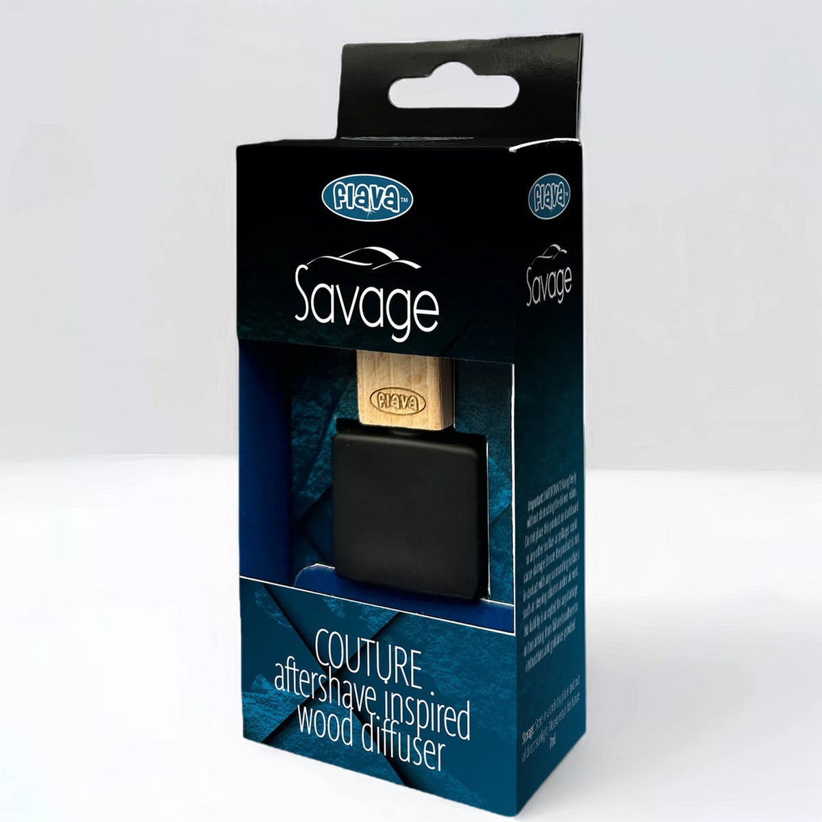Couture Wood Car Air Freshener Savage
