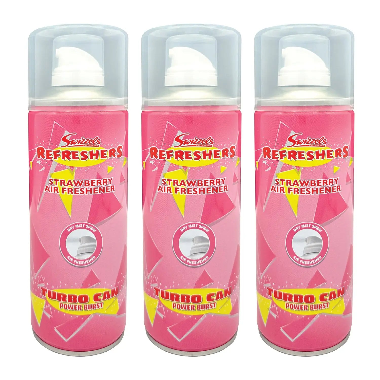 Swizzles Turbo Scent Spray Can – Strawberry Flava