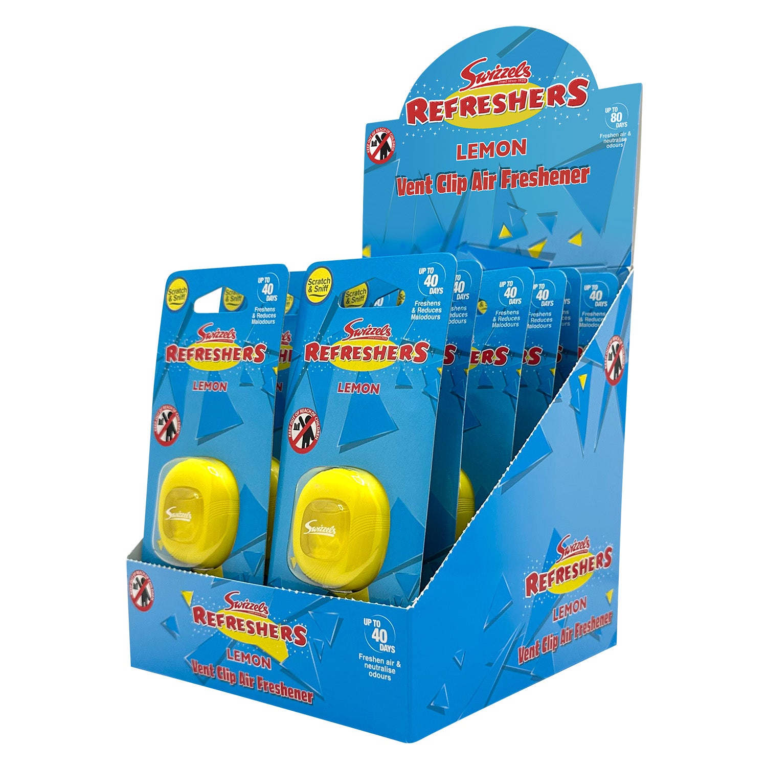 Swizzels Lemon Vent Clip Car Air Freshener