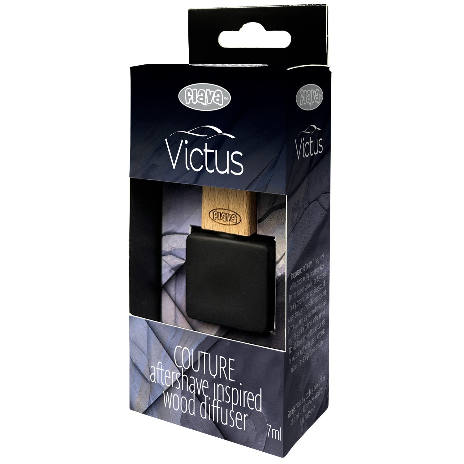 Flava Couture Wood Car Air Freshener - Victus Flava