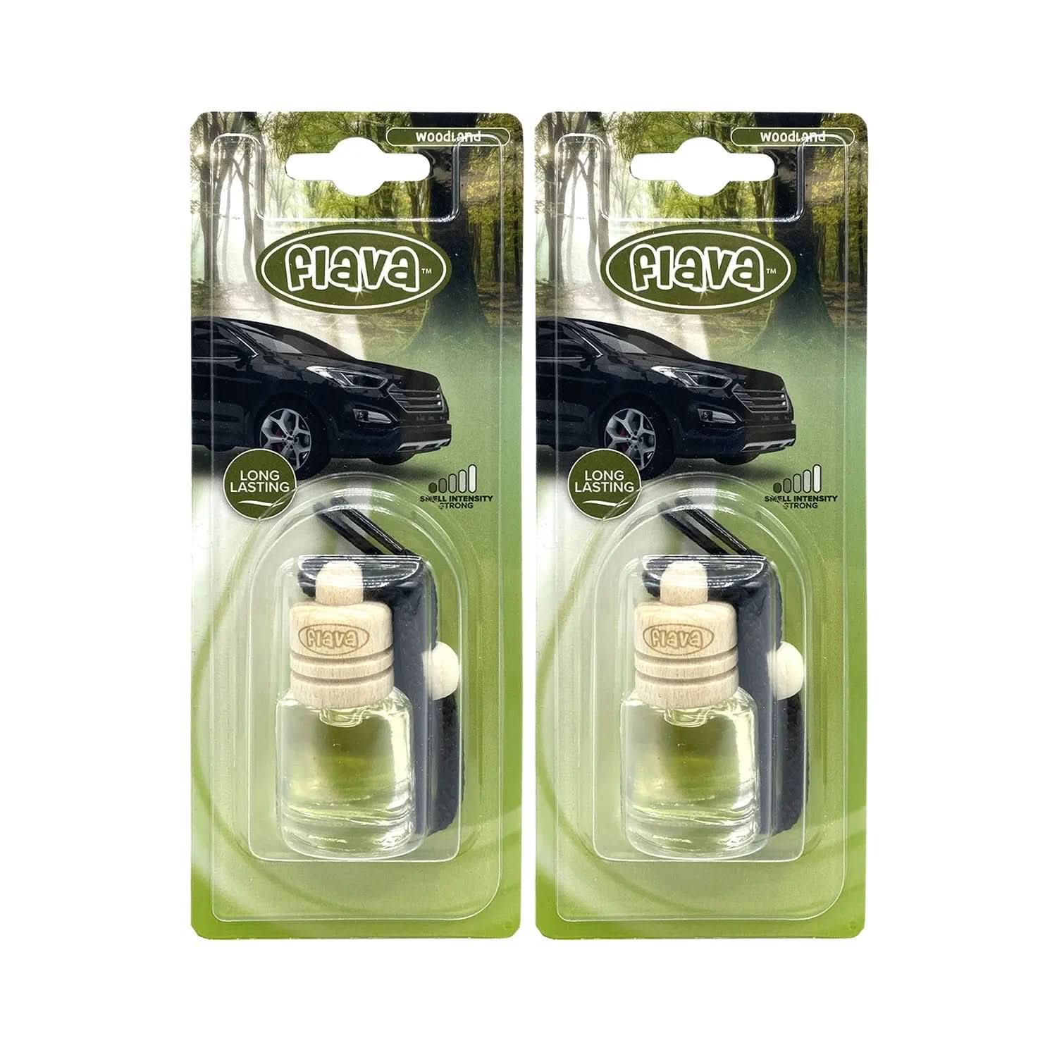 Flava Wood Scent Car Air Freshener - Woodland Flava