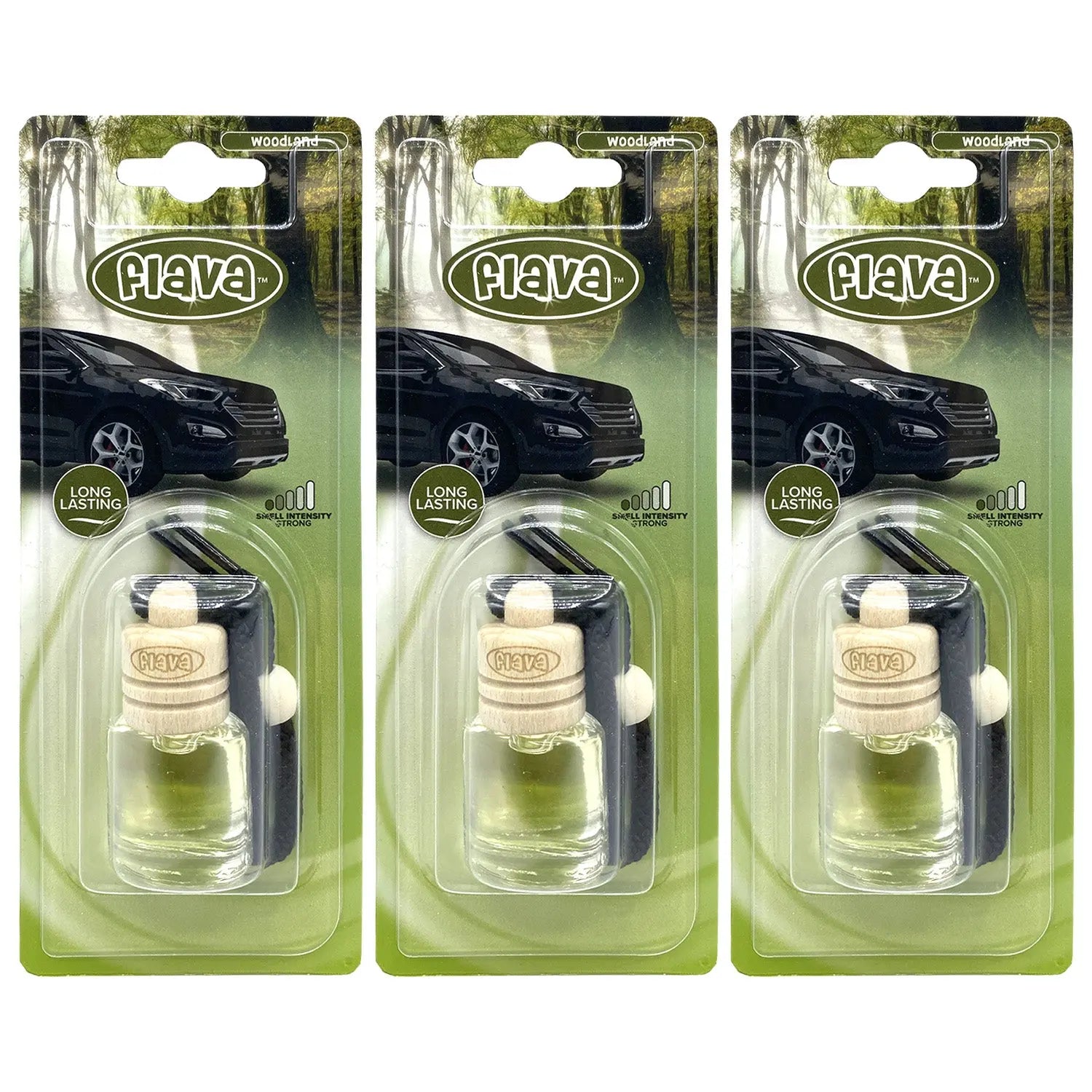Flava Wood Scent Car Air Freshener - Woodland Flava
