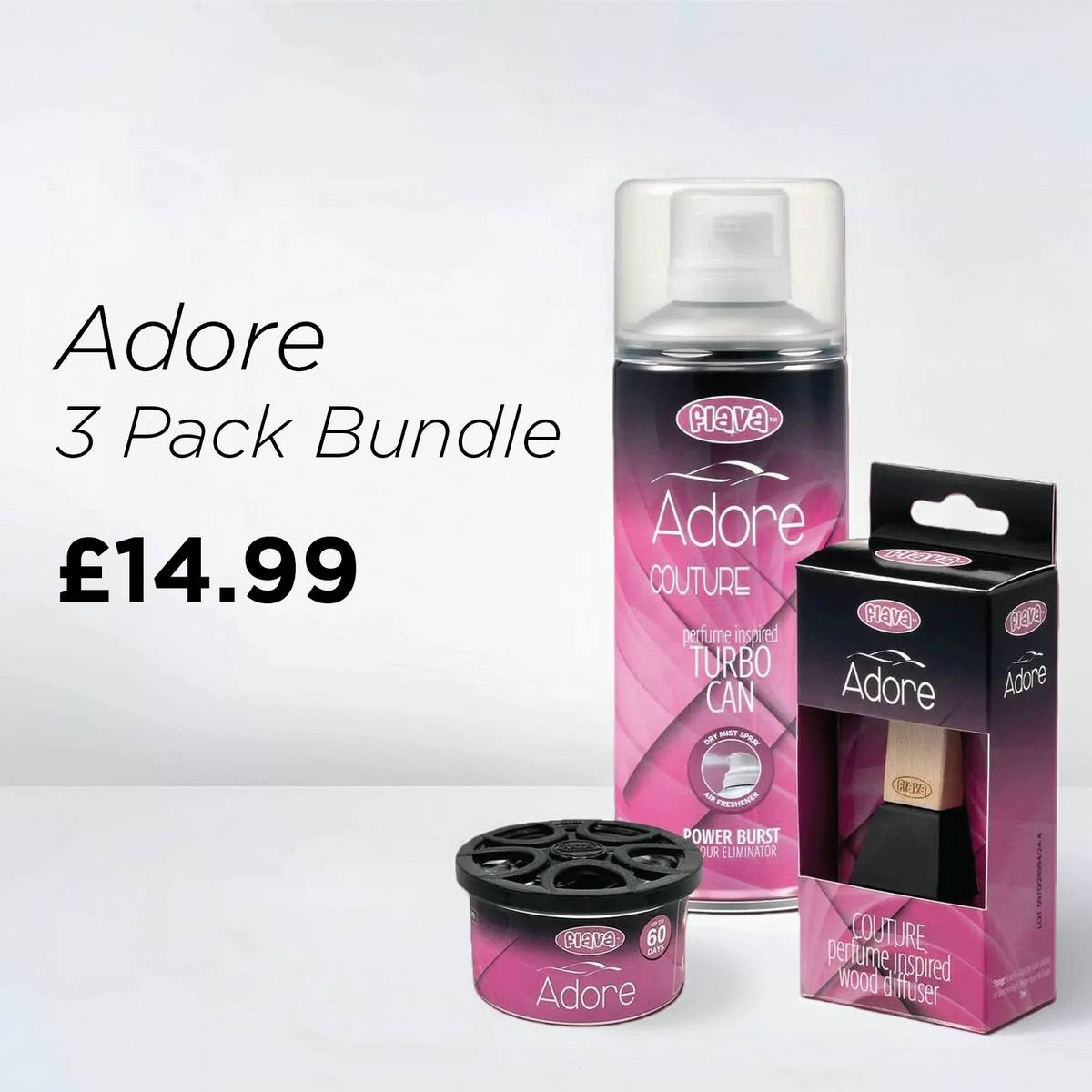 Adore 3 Pack Air Freshener Bundle