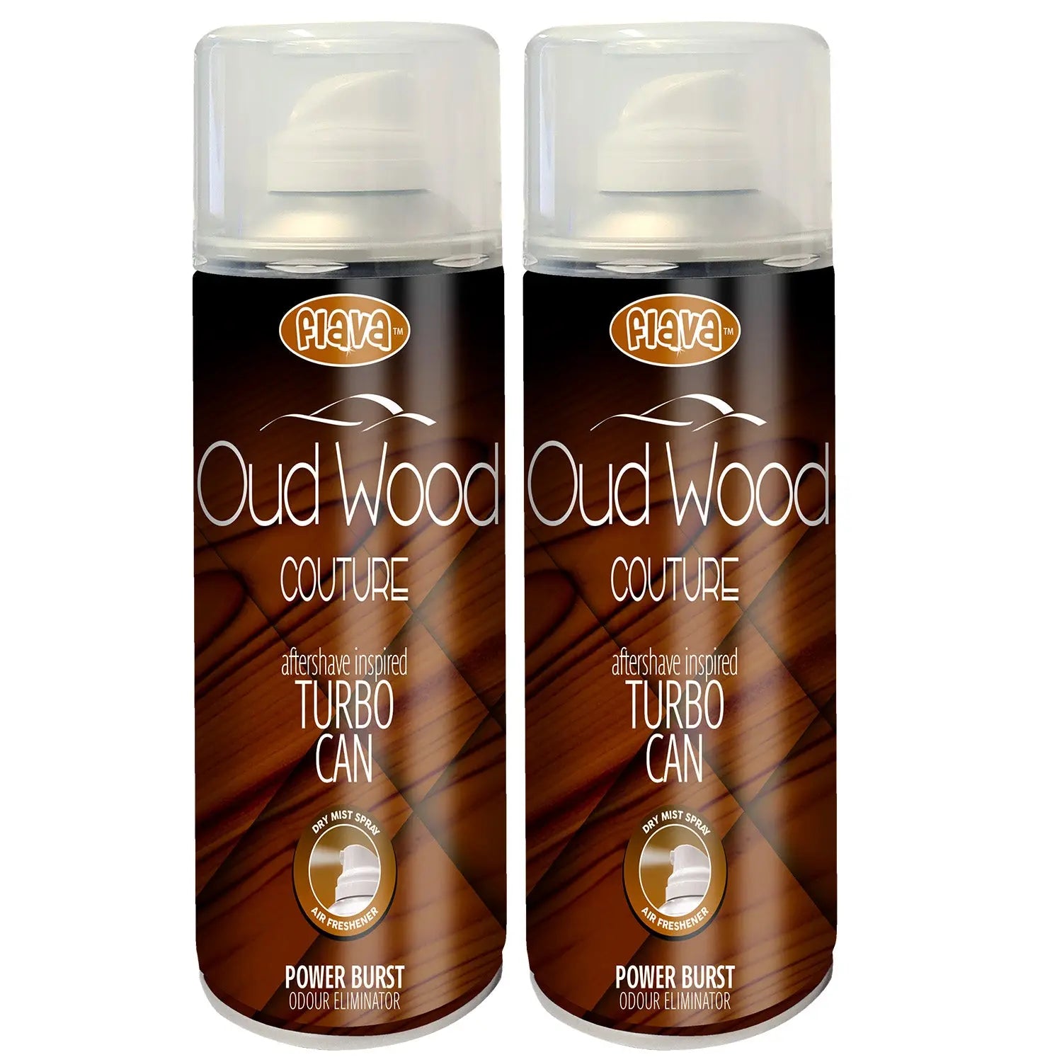 Flava Couture Turbo Scent Spray Can - Oud Wood Flava
