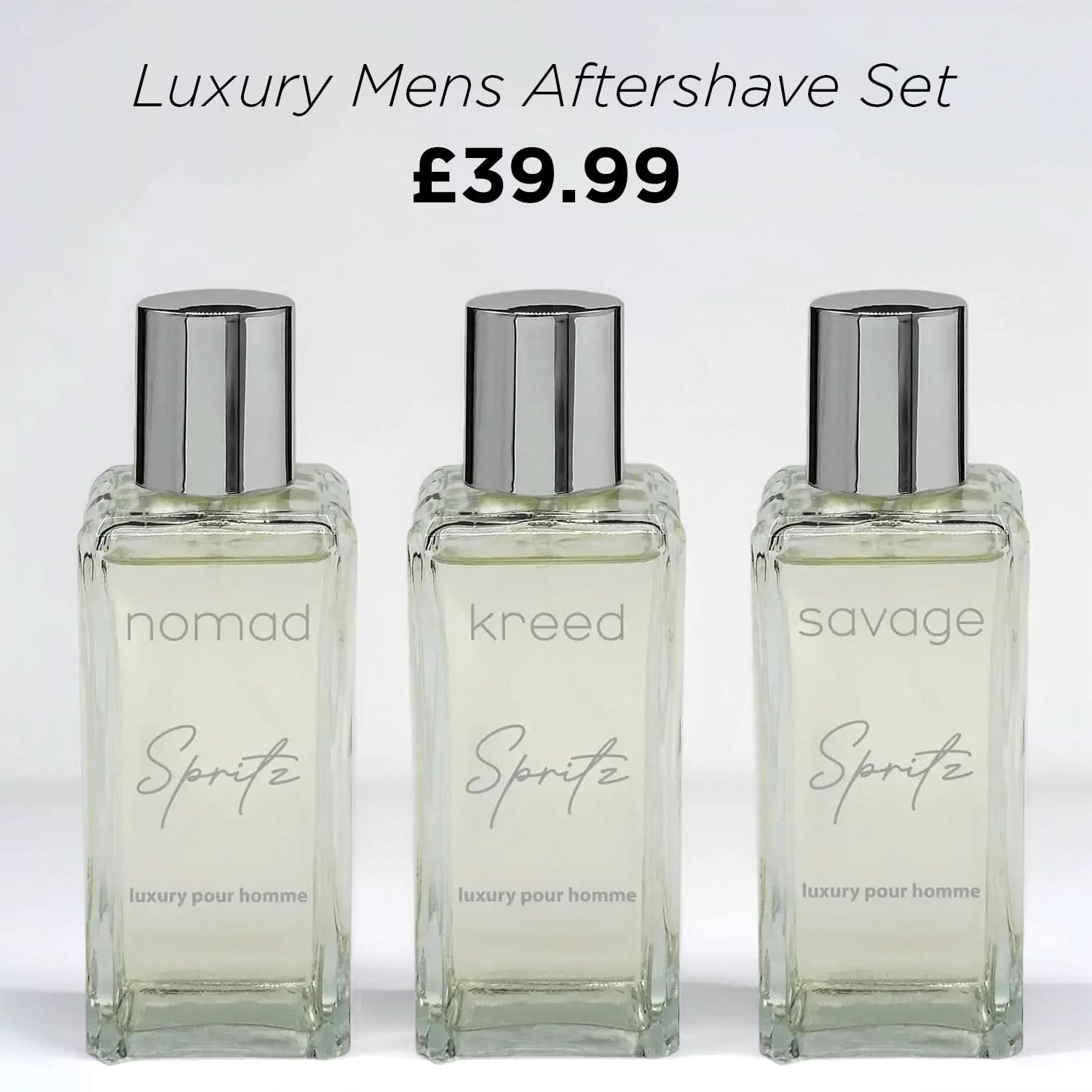 Luxury Mens Aftershave Set Flava Car Scents